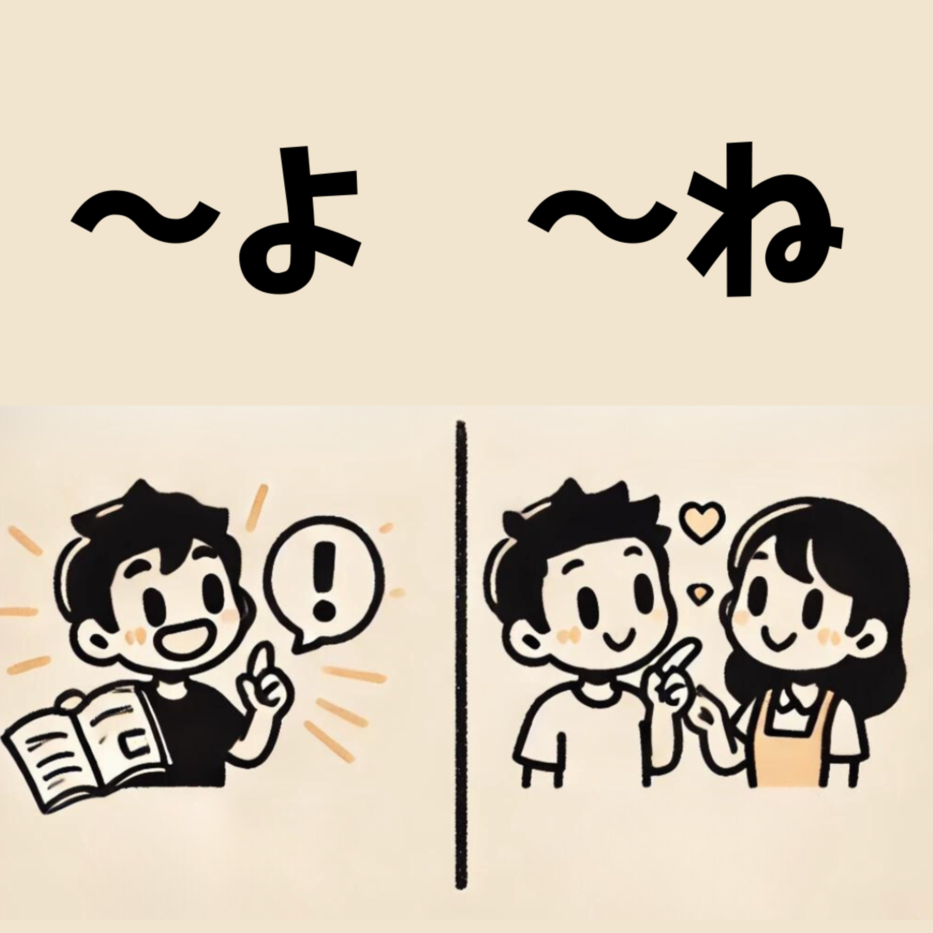 🌸24: 「〜よ」と「〜ね」の使い方〈日本語聴解Japanese Podcast〉