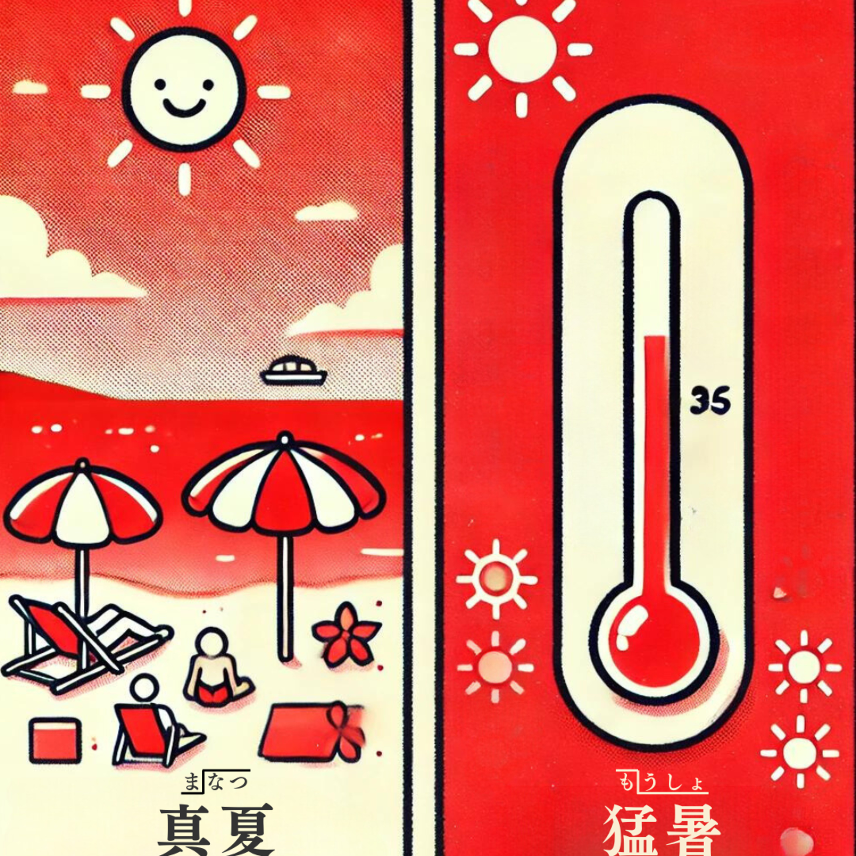 🌸29: 夏の暑さ「真夏」「猛暑」を知ろう！〈日本語聴解Japanese Podcast〉