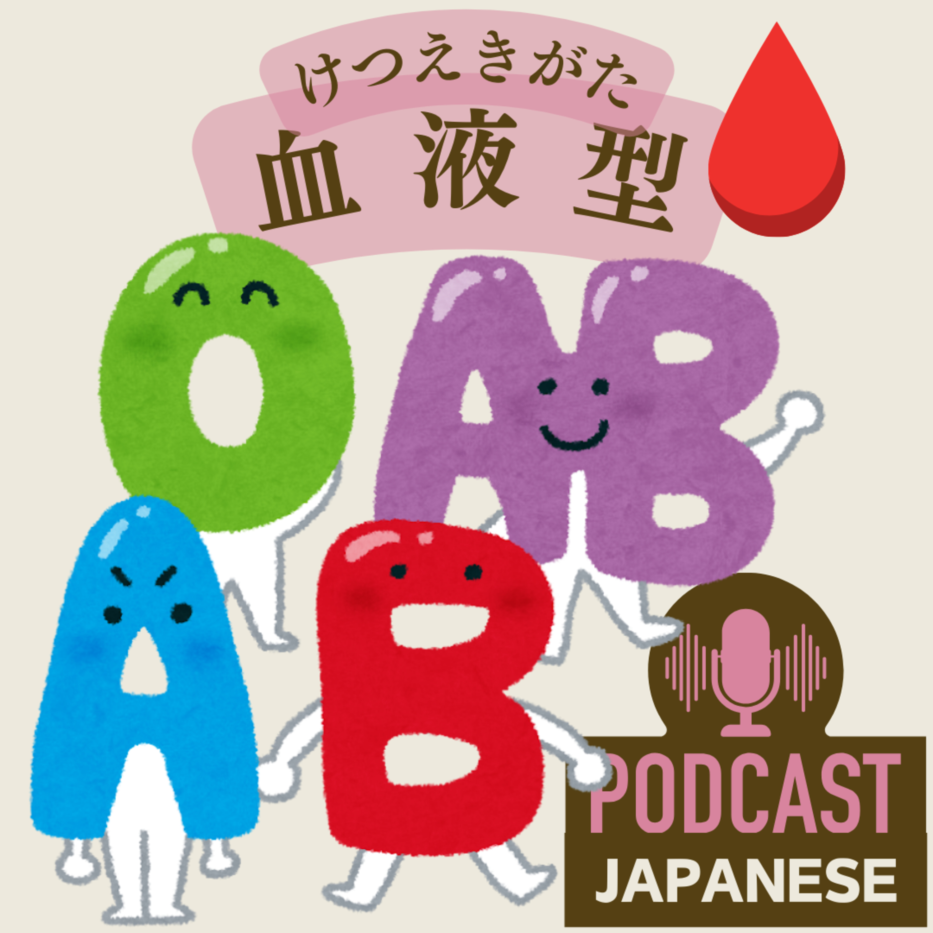 🌸128:日本人の性格は、血液型でわかる!?〈日本語聴解Japanese Podcast〉