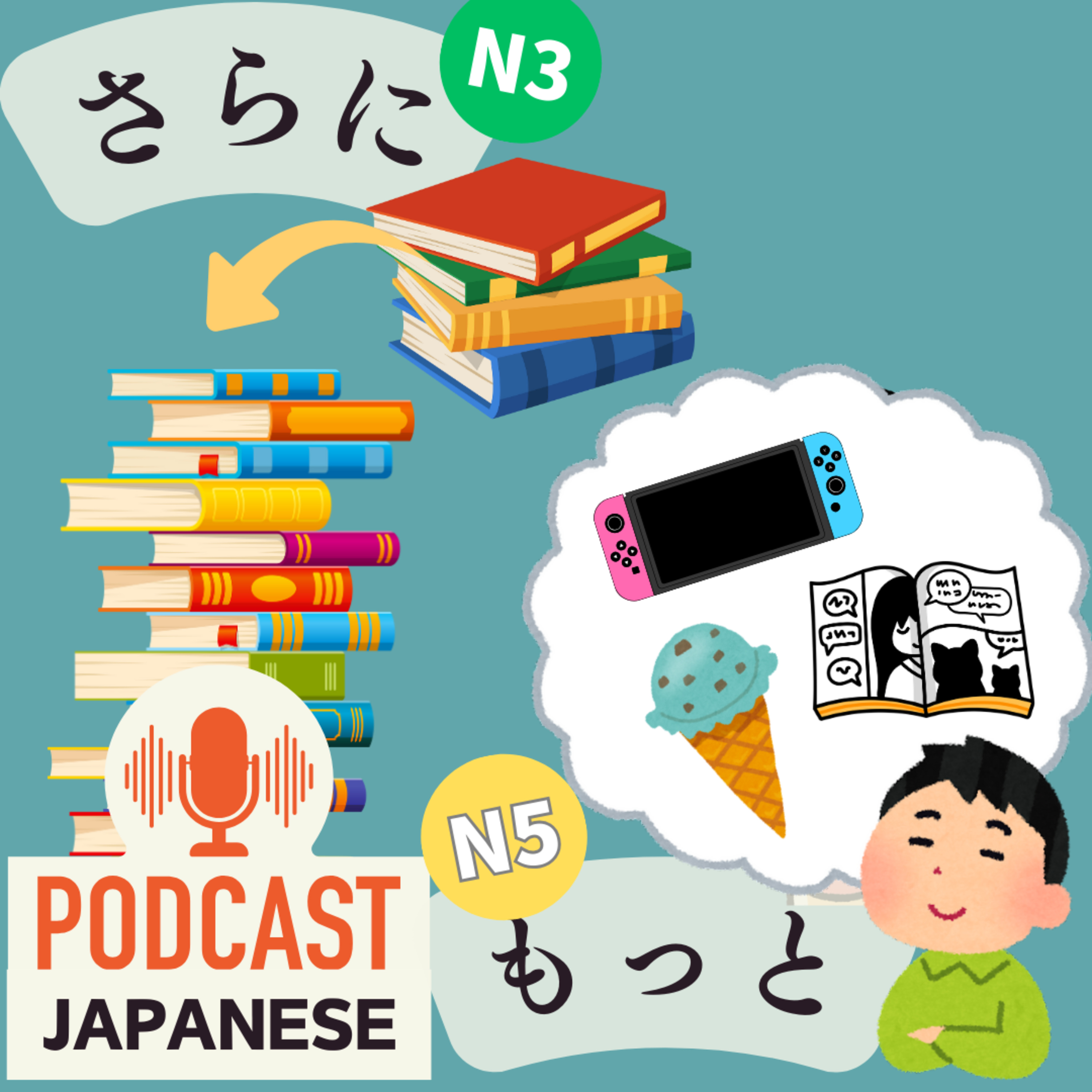 🌸202:「さらに」と「もっと」のちがい〈日本語聴解Japanese Podcast〉