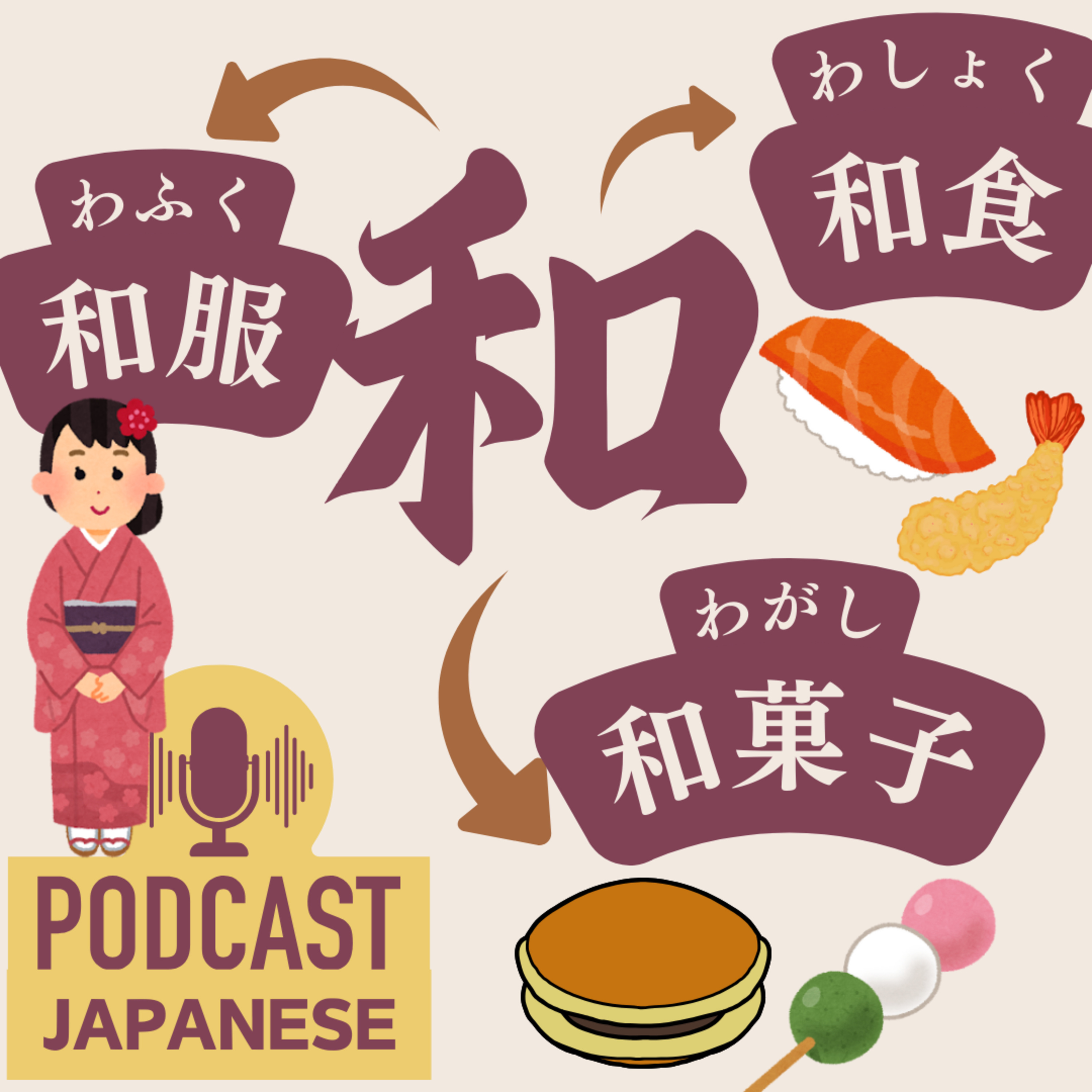 🌸203:日本を意味する「和」のつく言葉〈日本語聴解Japanese Podcast〉