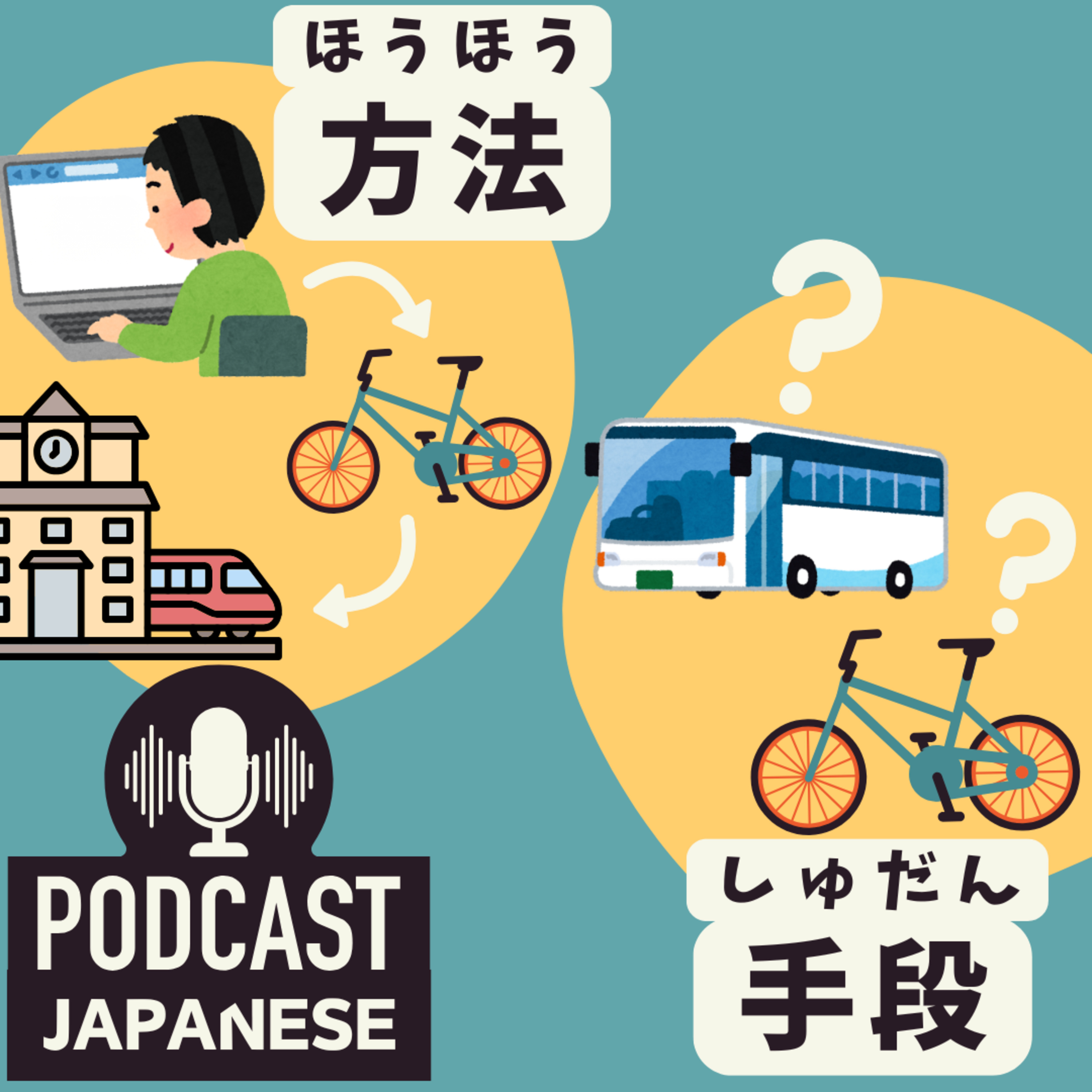 🌸513:「方法」と「手段」のちがい〈日本語聴解 일본어 Japanese Podcast〉