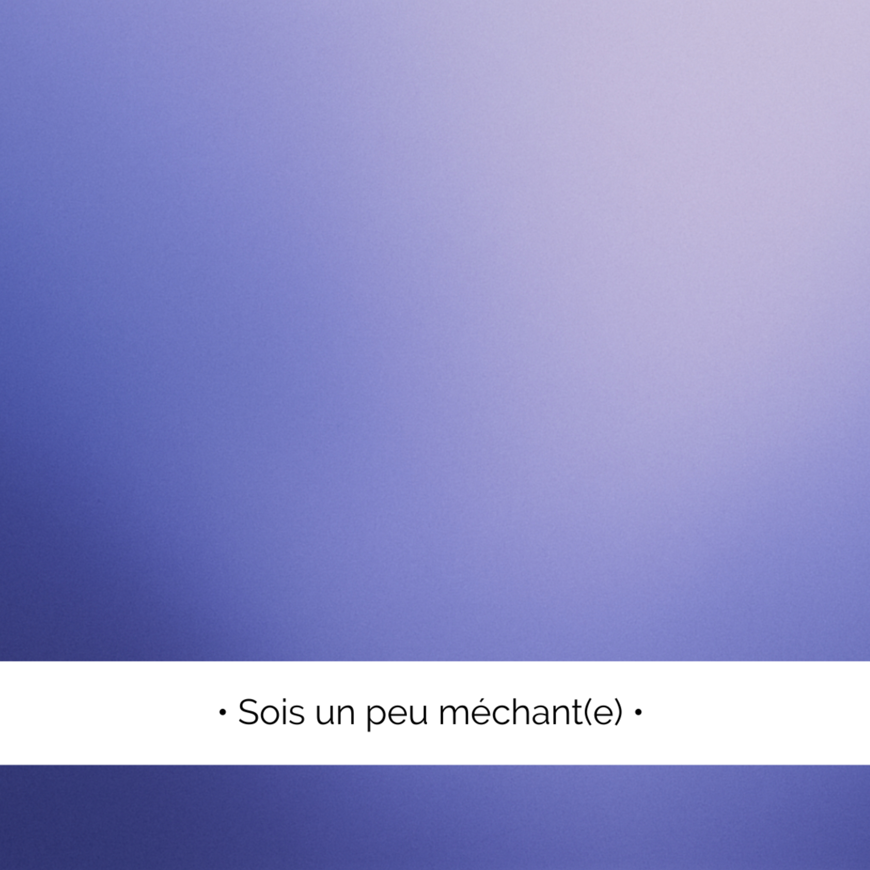 💫 Sois un peu méchant(e)... episode artwork