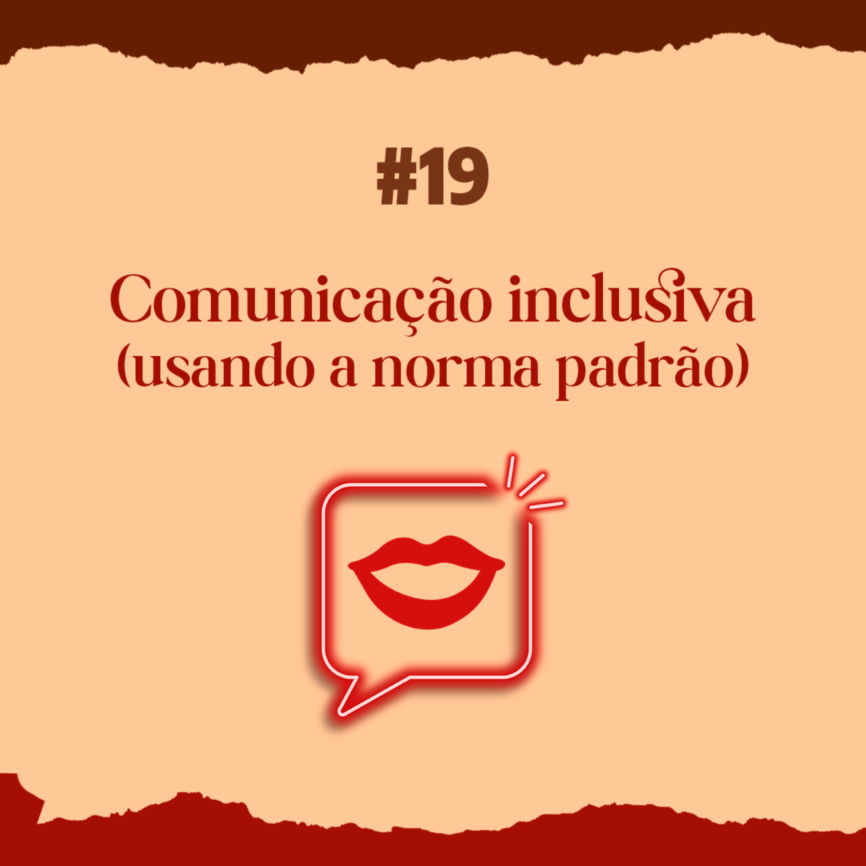 T2 #19 Comunicação inclusiva (usando a norma padrão) episode artwork