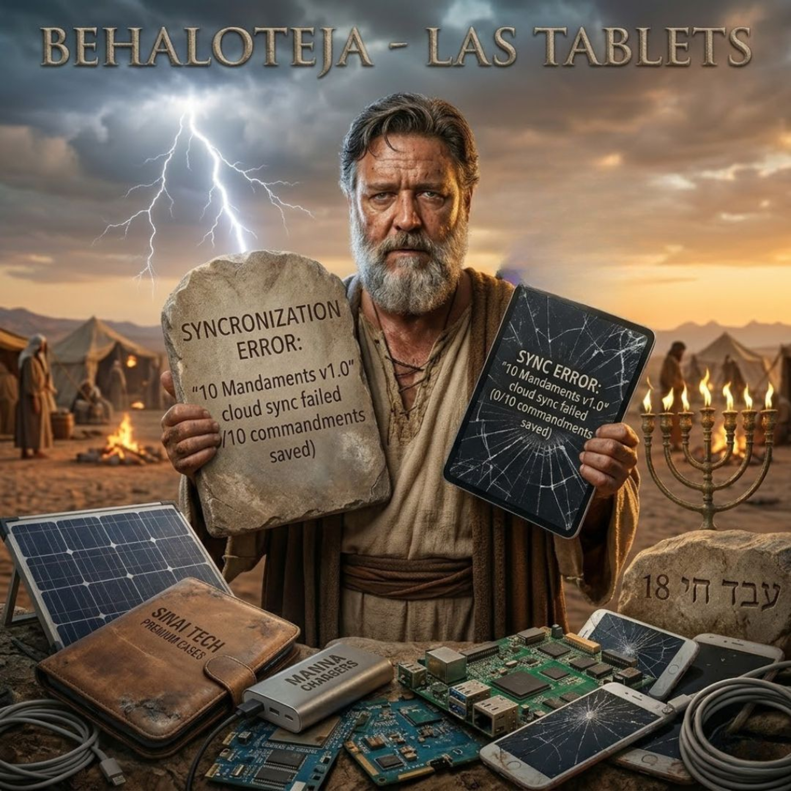 Behaloteja: Las Tablets — El «Yo Solo» y la Luz de Tu Casa | Espiritualidad Judía episode artwork