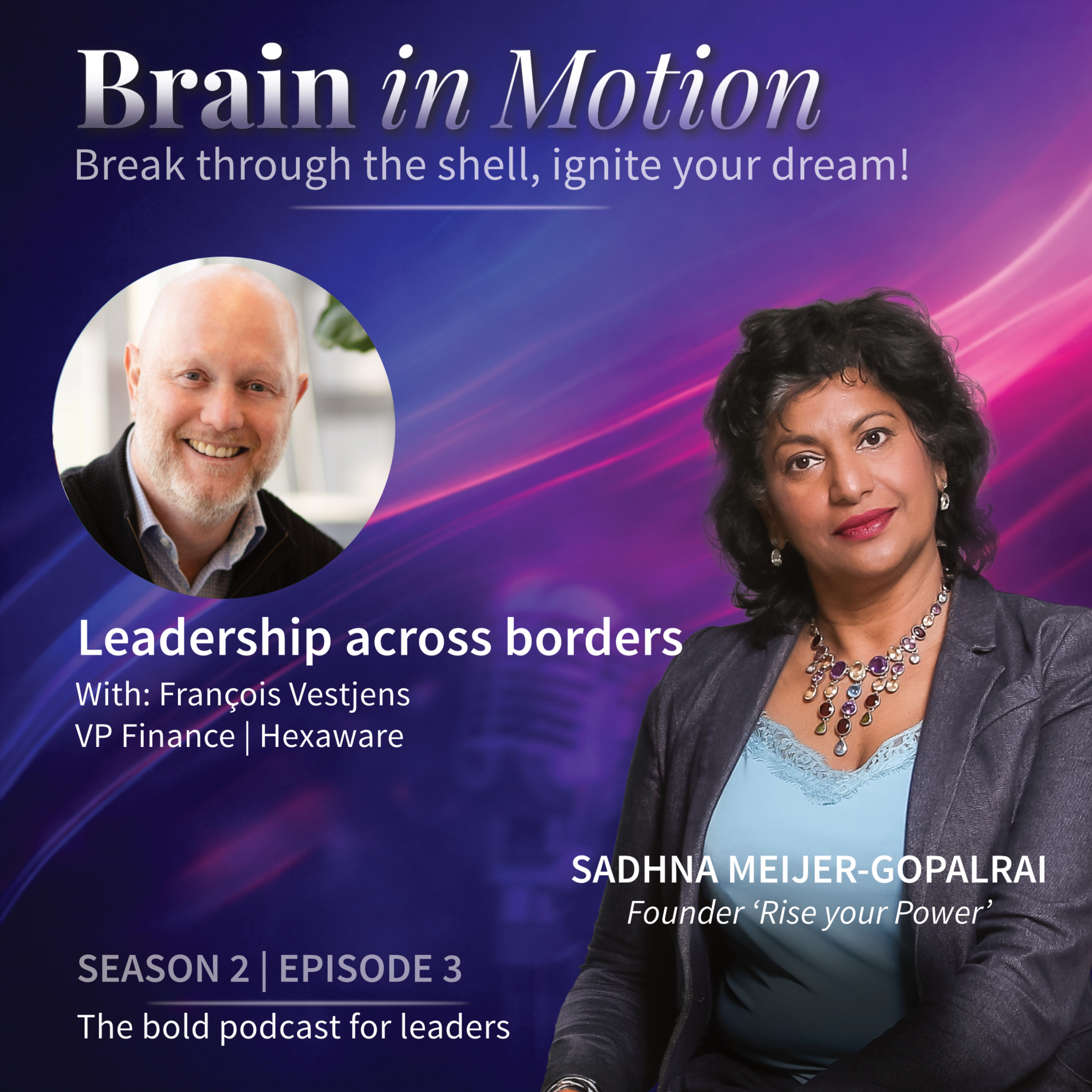 Leadership across borders | #episode 3 - Season 2 episode artwork
