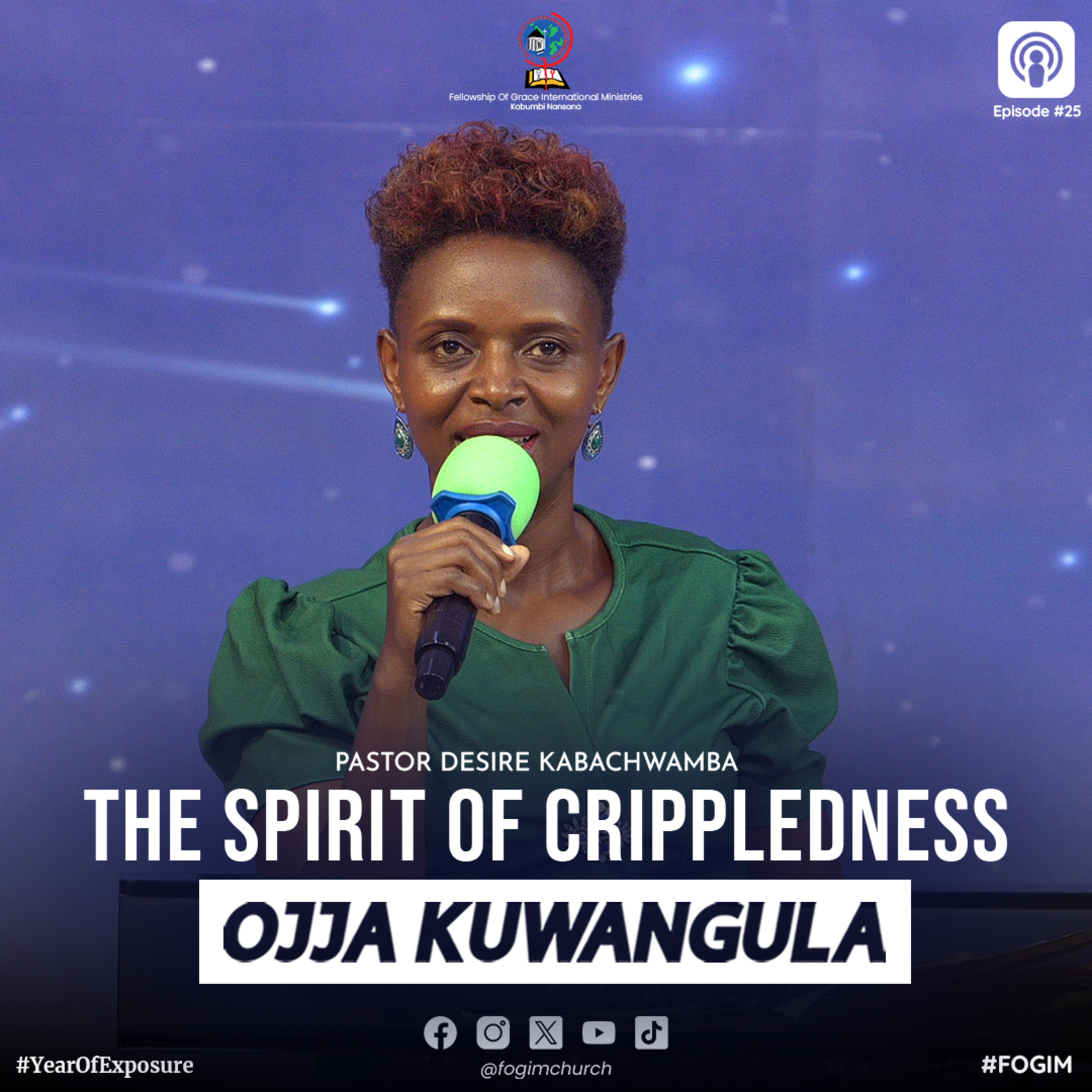 The Spirit Of Crippledness (Omwoyo Gw'Obulema) - Pastor Desire Kabachwamba episode artwork