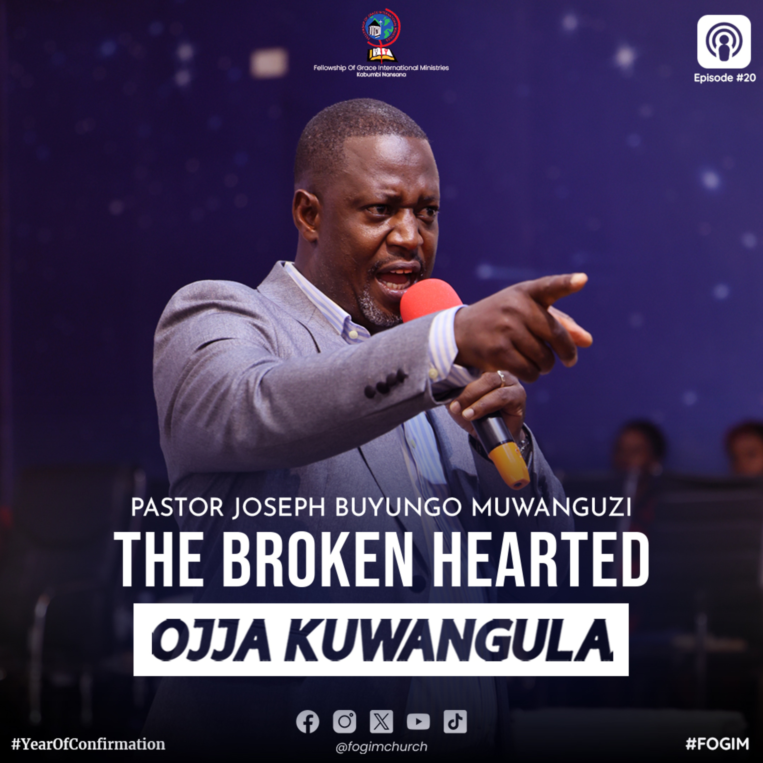 The Broken Hearted (Emitima Egimenyese) - Pastor Joseph Buyungo Muwanguzi episode artwork