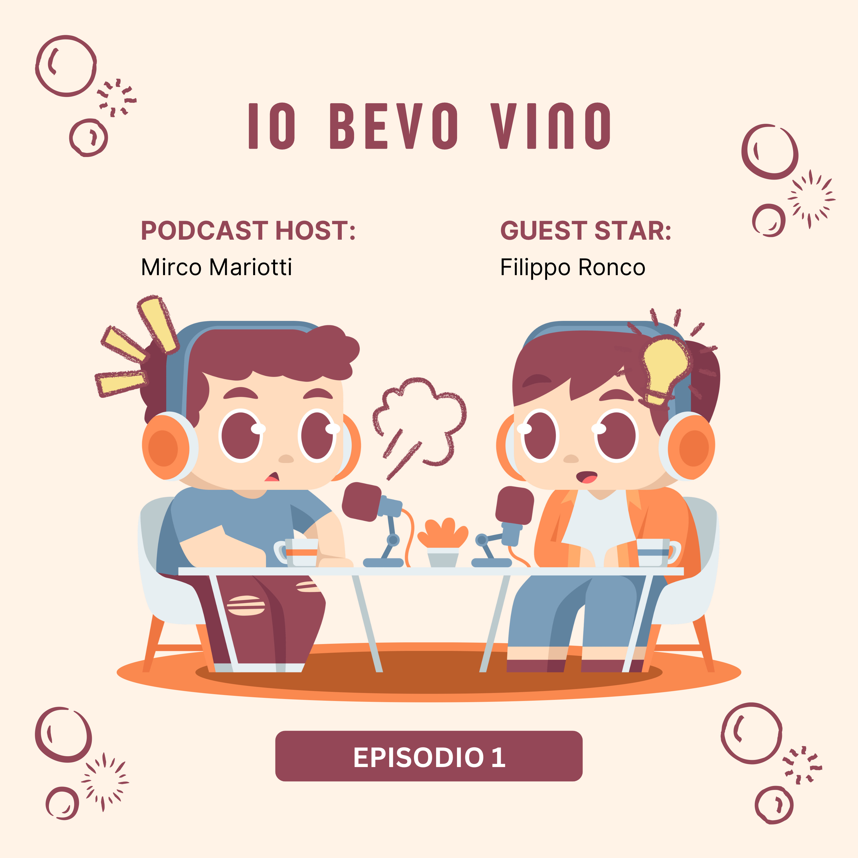 Io bevo vino