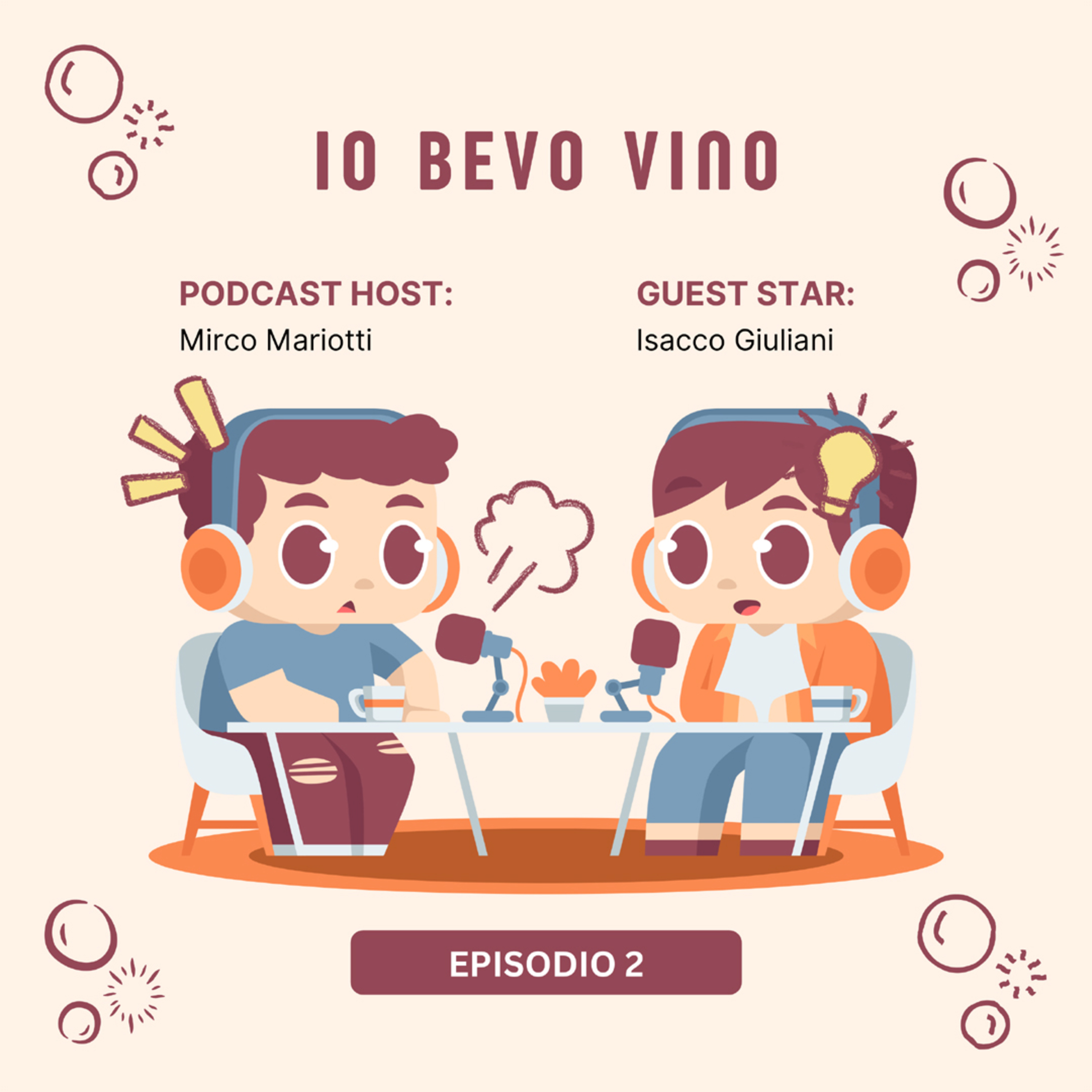 Io bevo vino