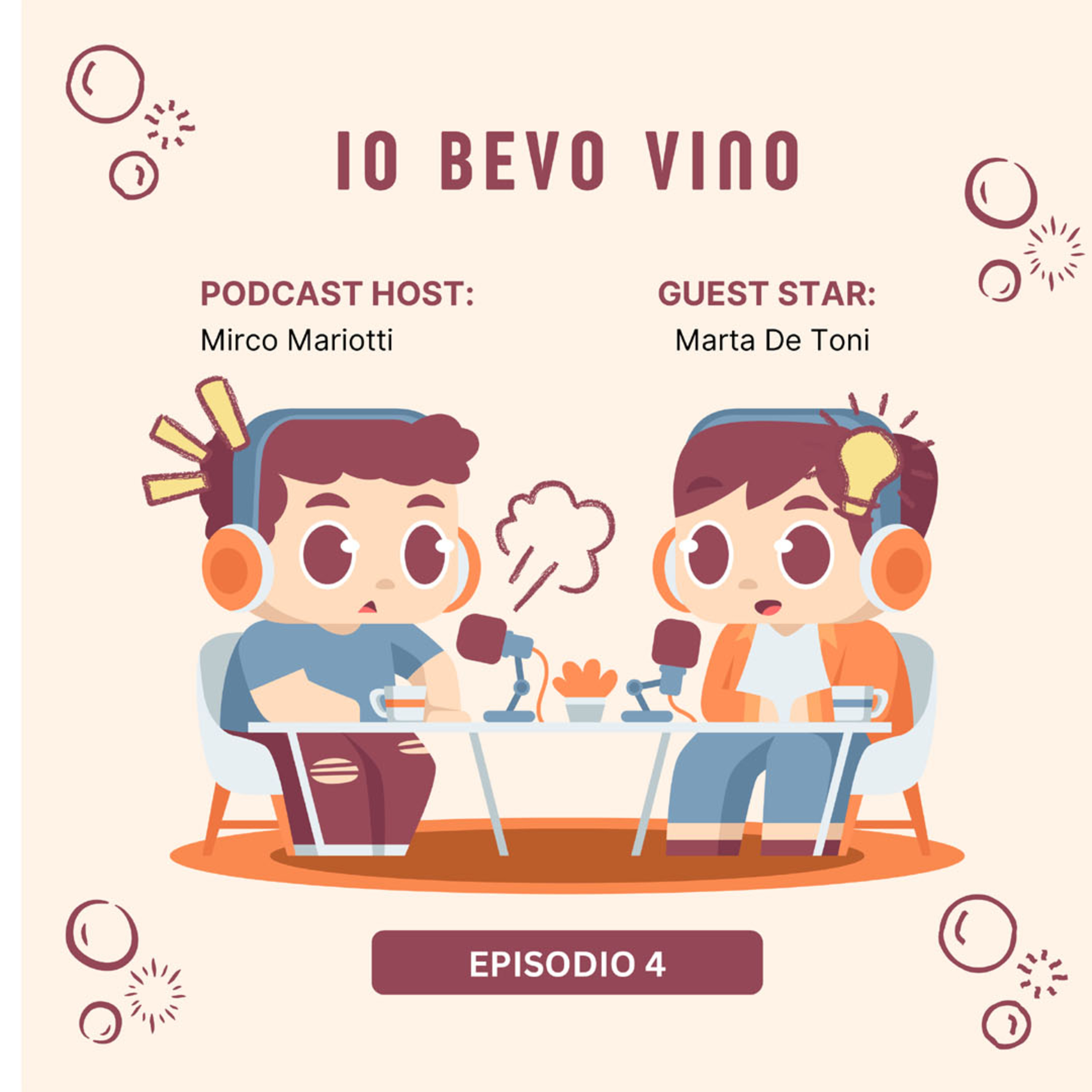 Io bevo vino