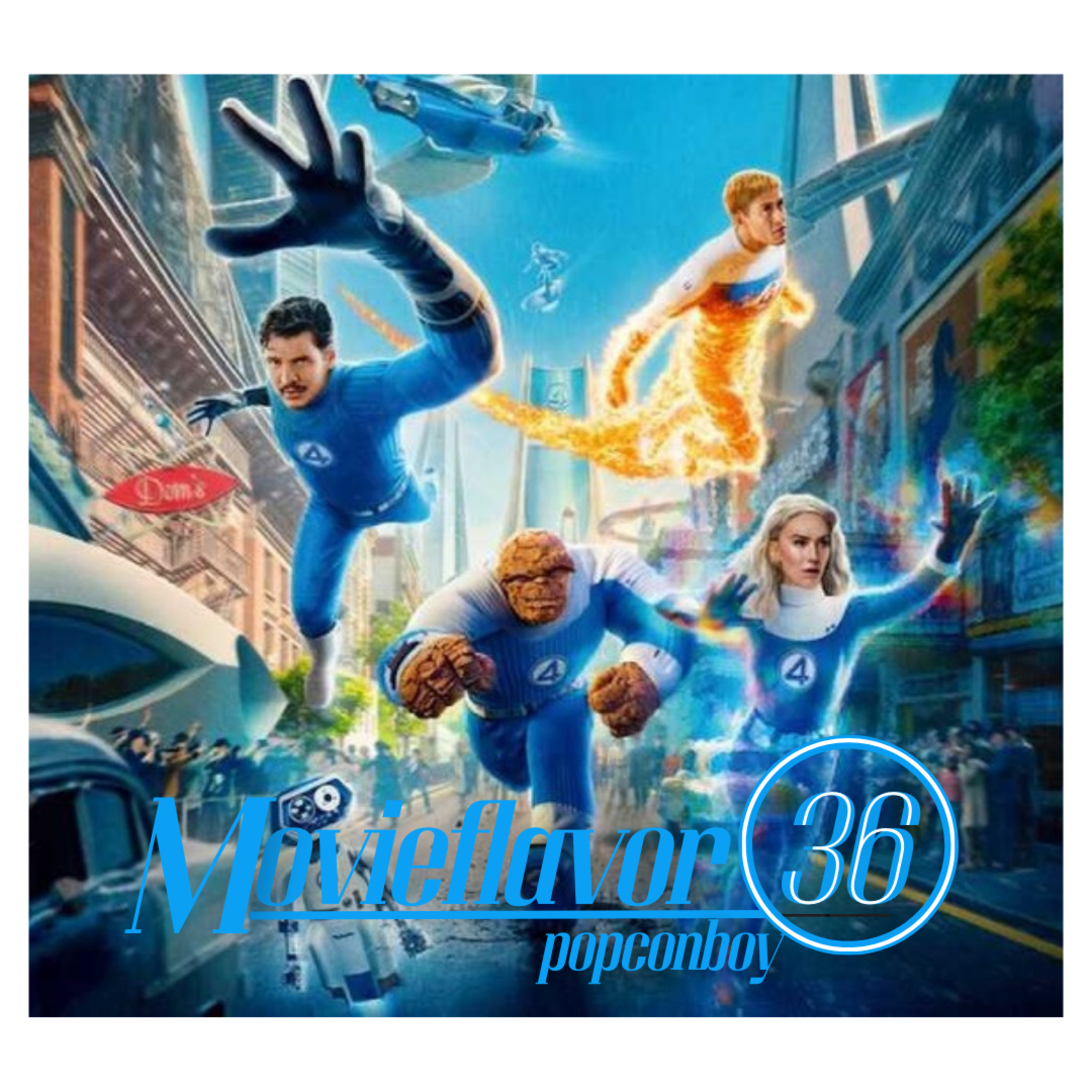 ＃36 レトロフューチャー✖️ヒーローの世界観が最高！！『ファンタスティック４　ファーストステップ』徹底レビュー！！ episode artwork