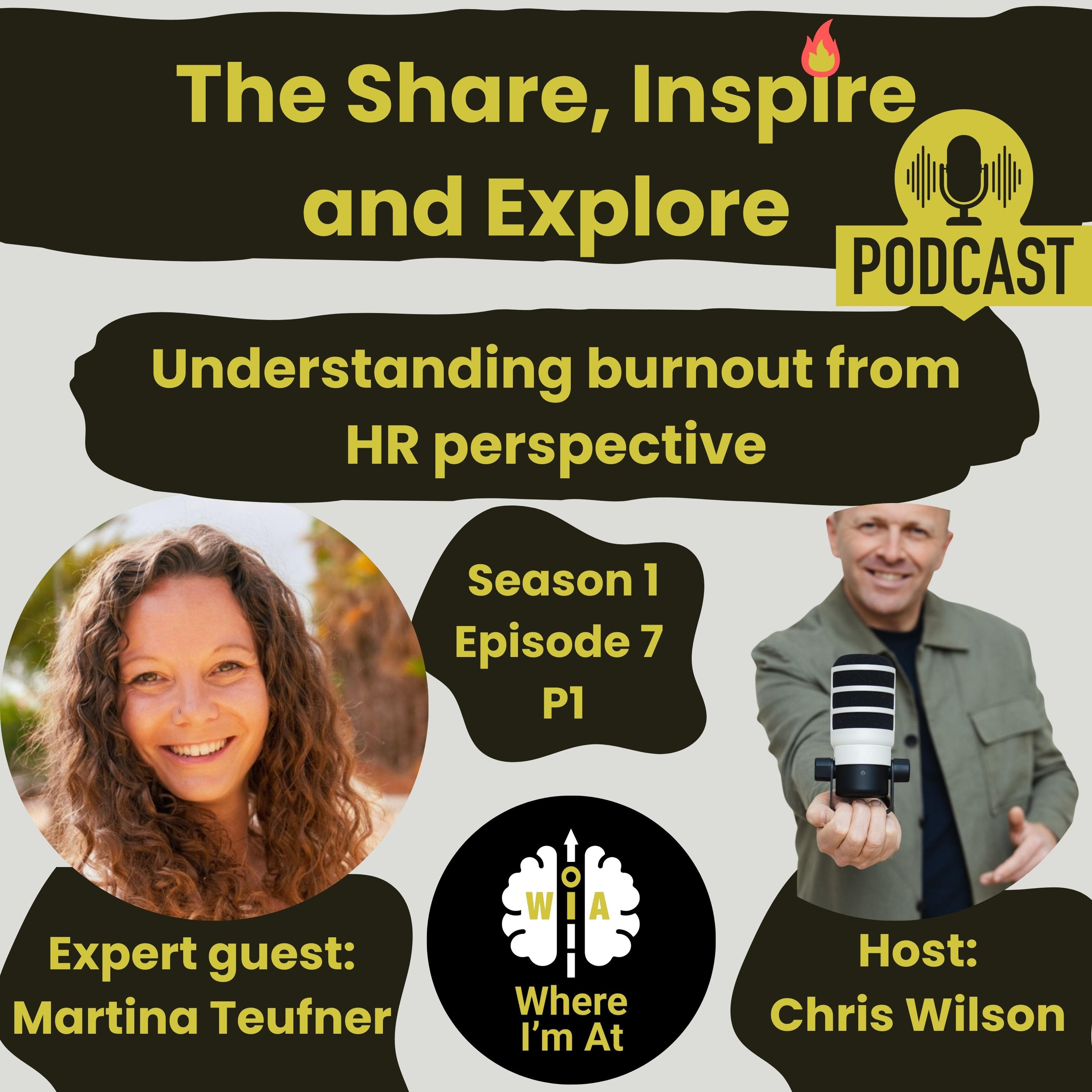 Ep 07 p1: Understanding burnout from HR perspective | Martina Teufner - HR Consultant episode artwork