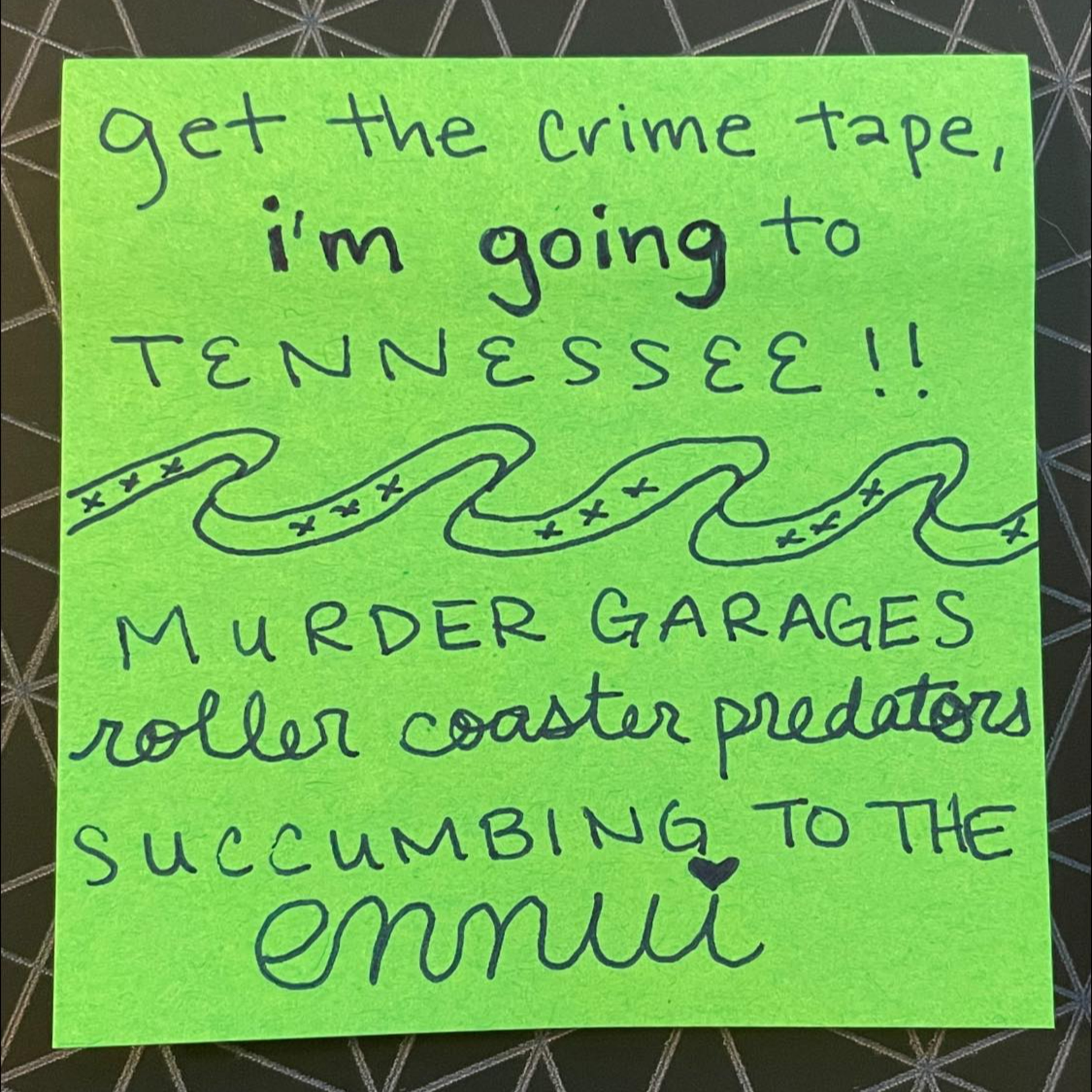 Ep. 11 | Get the crime tape, I'm going to Tennessee!
