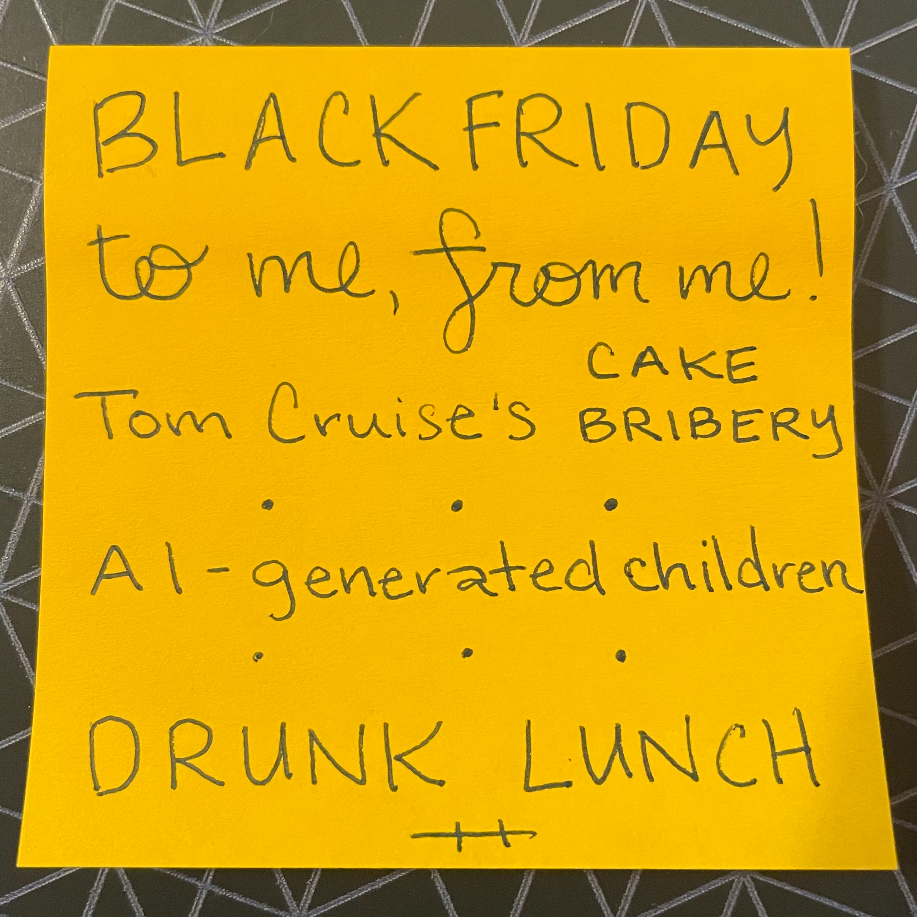 Ep. 23 | BLACK FRIDAY: to me, from me!