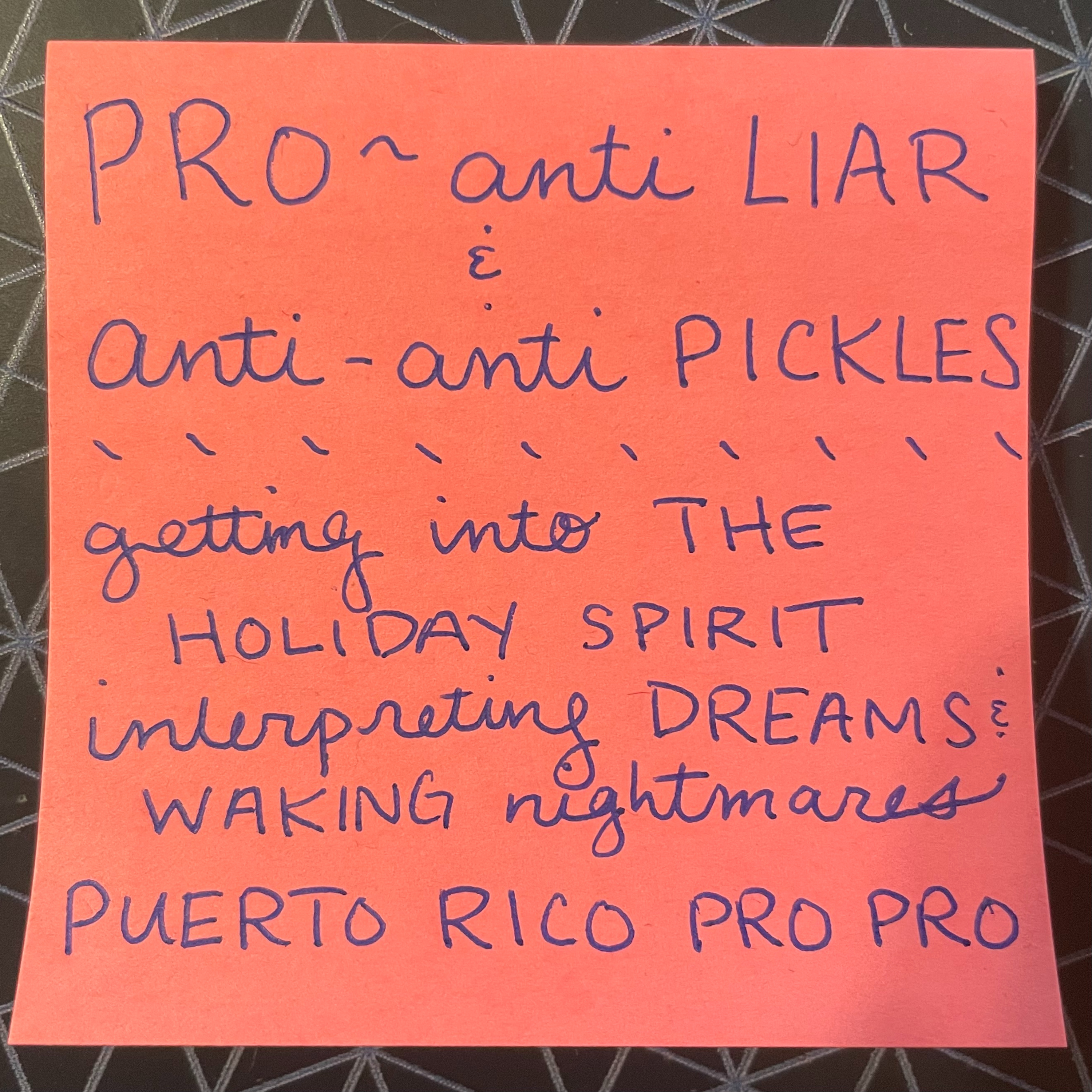 Ep. 24 | Pro-Anti Liar and Anti-Anti Pickles