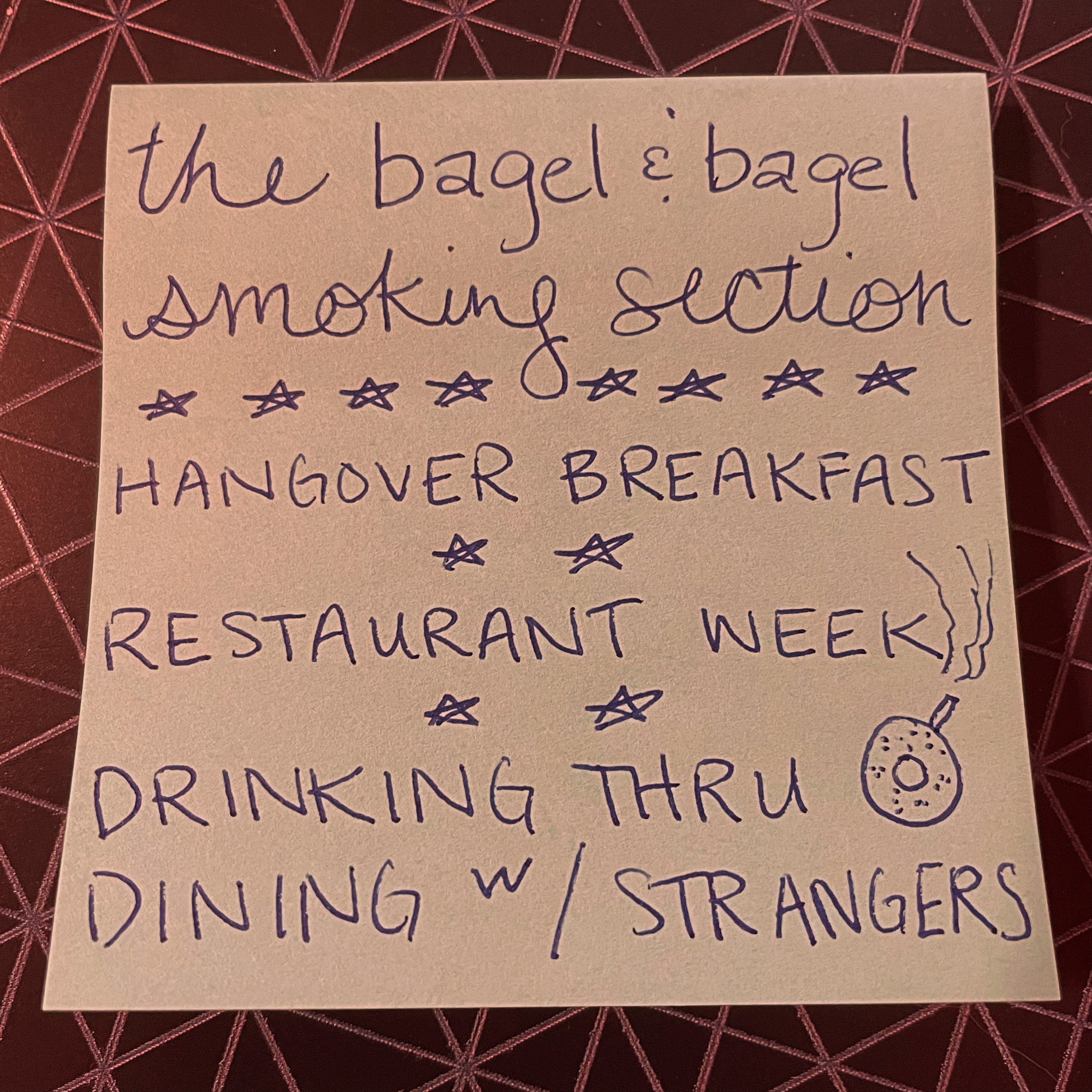 Ep. 28 | The Bagel & Bagel Smoking Section