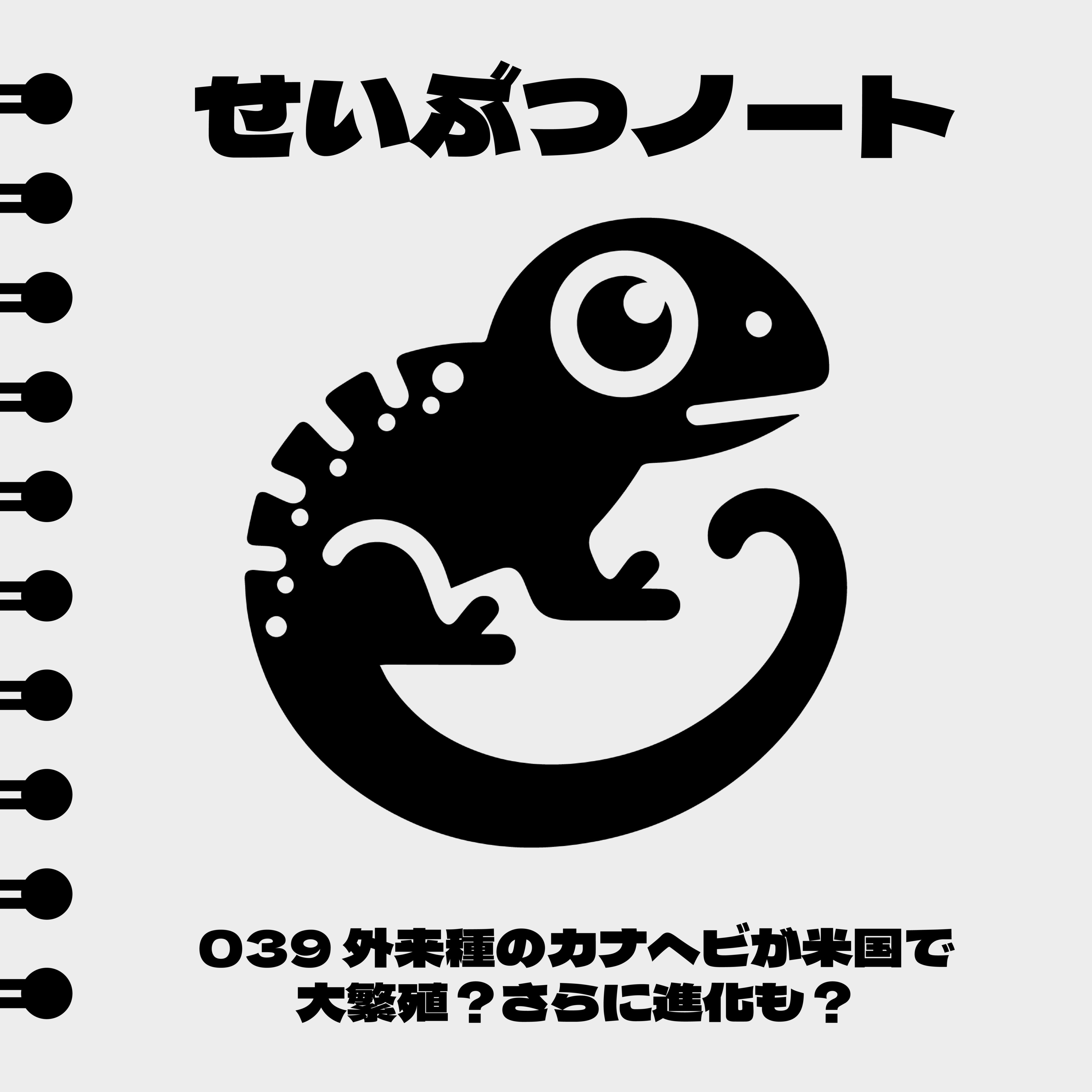 #039 外来種のカナヘビが米国で大繁殖?さらに進化も? episode artwork