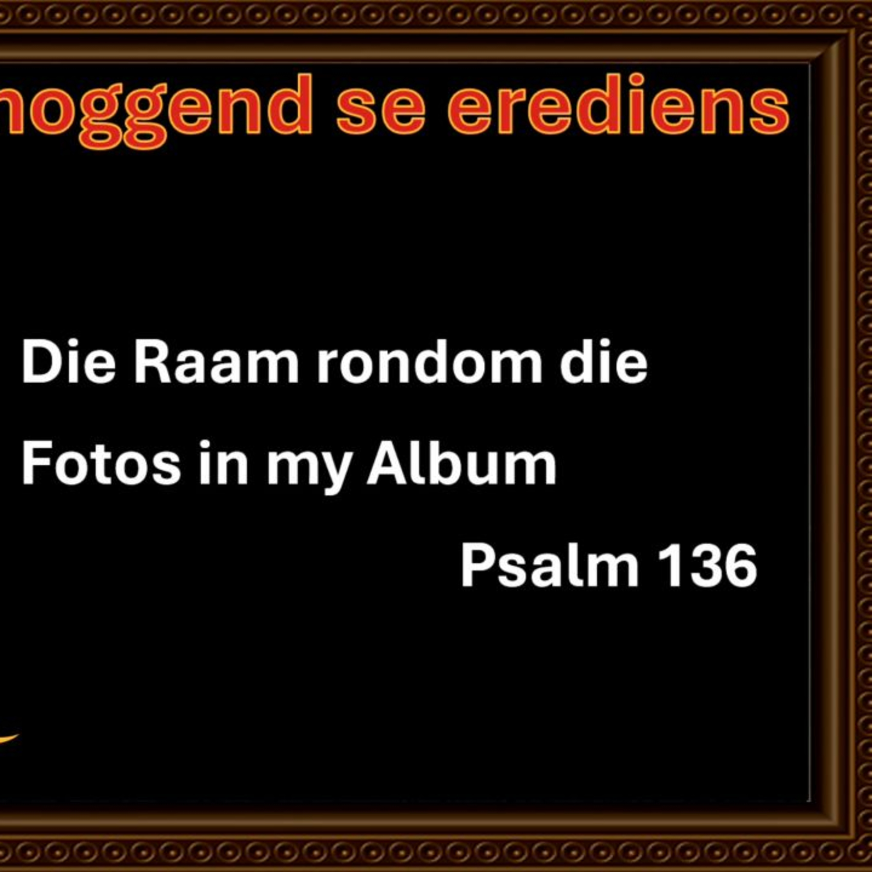Die raam rondom my foto episode artwork