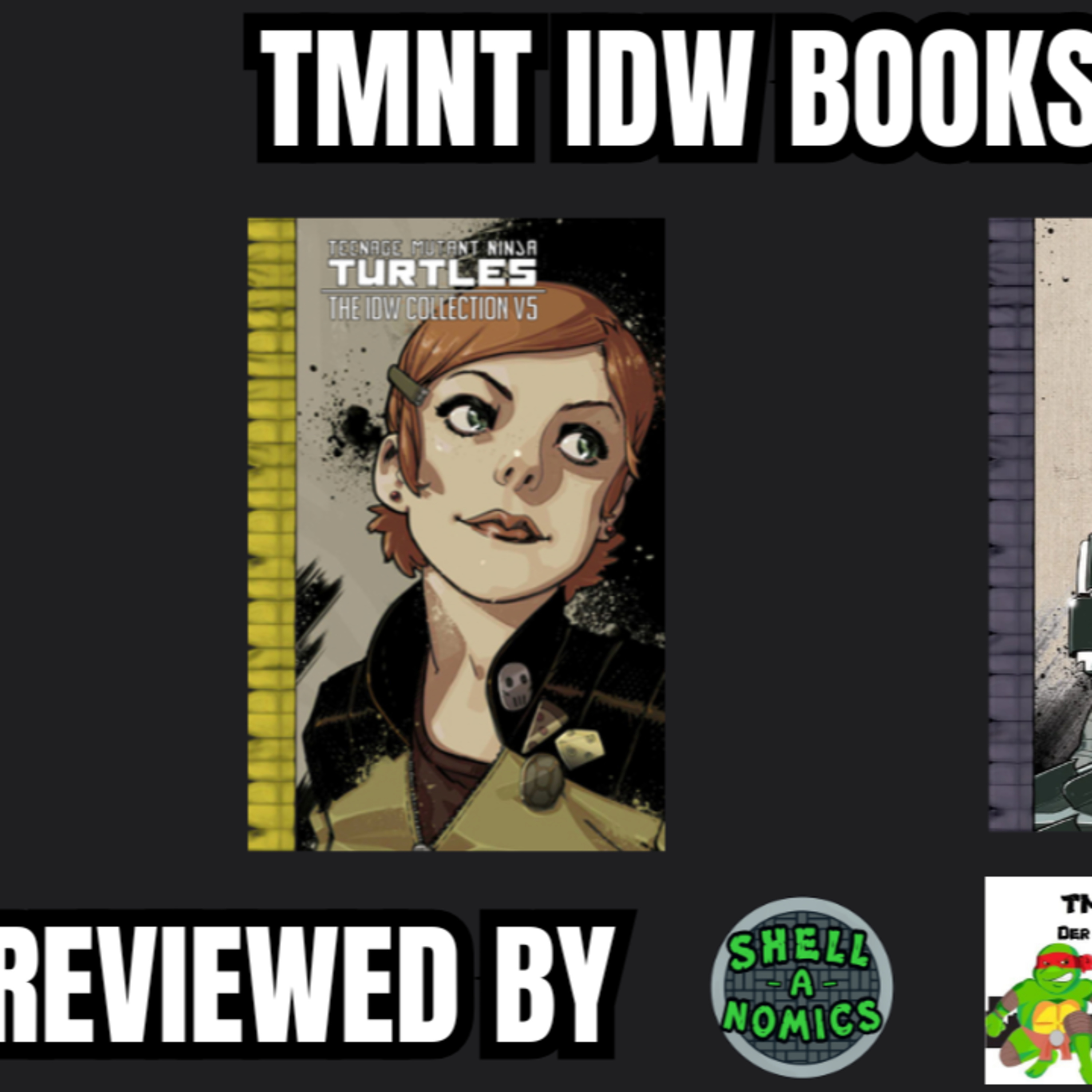 TMNT IDW Collection Books 6 + 7 episode artwork