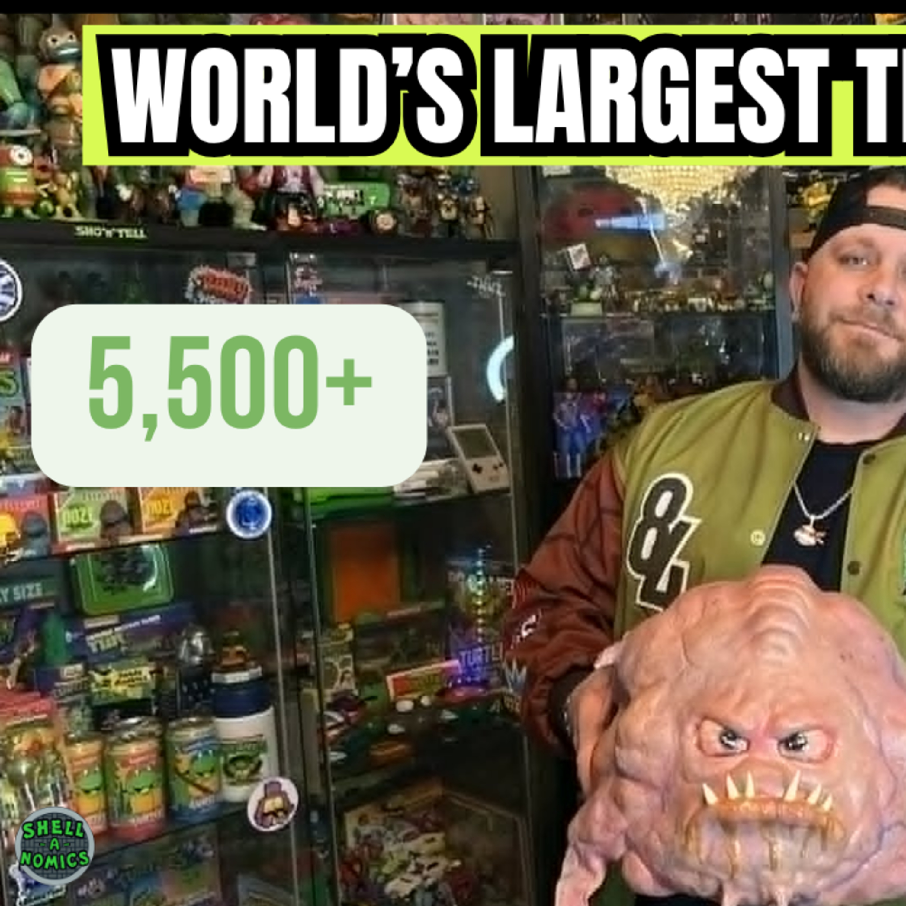 Talking with TMNT Collector! 5,500 different pieces in his ever growing Teenage Mutant Ninja Turtles collection! episode artwork