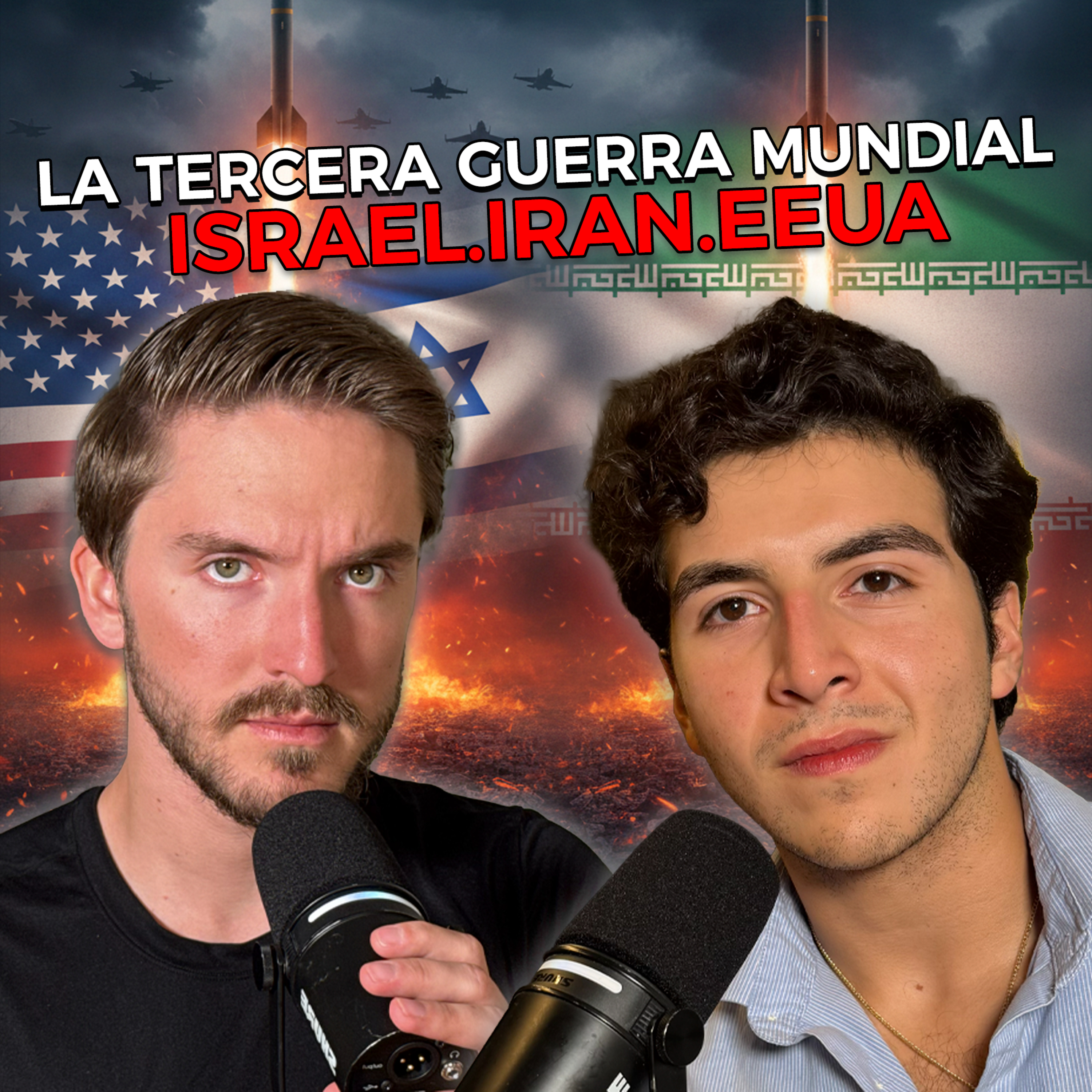 #96 ¿YA EMPEZÓ LA TERCERA GUERRA MUNDIAL? I Leo y Nacho Podcast episode artwork