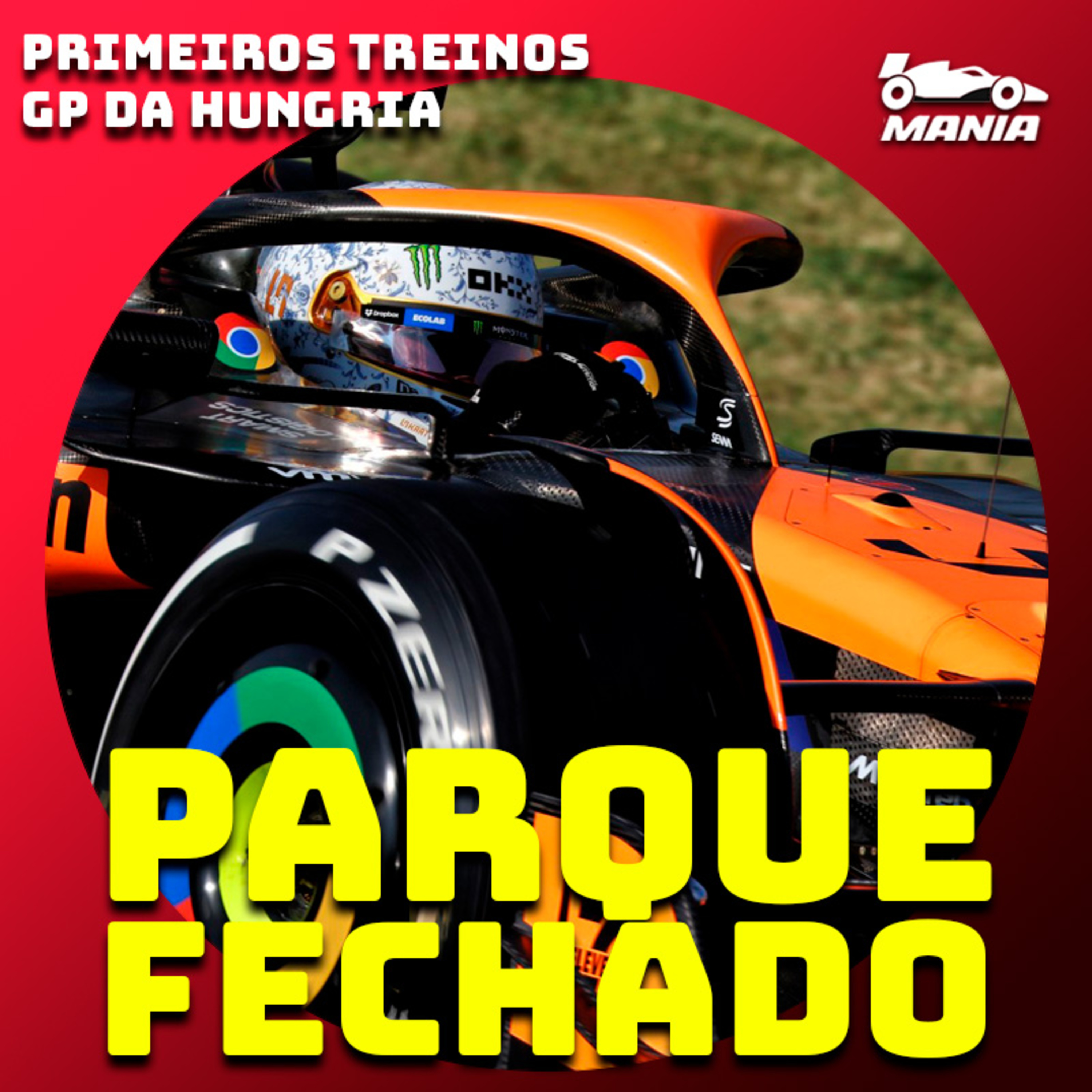 Parque Fechado: Norris lidera primeiro dia na Hungria; Red Bull tem atualizações importantes episode artwork