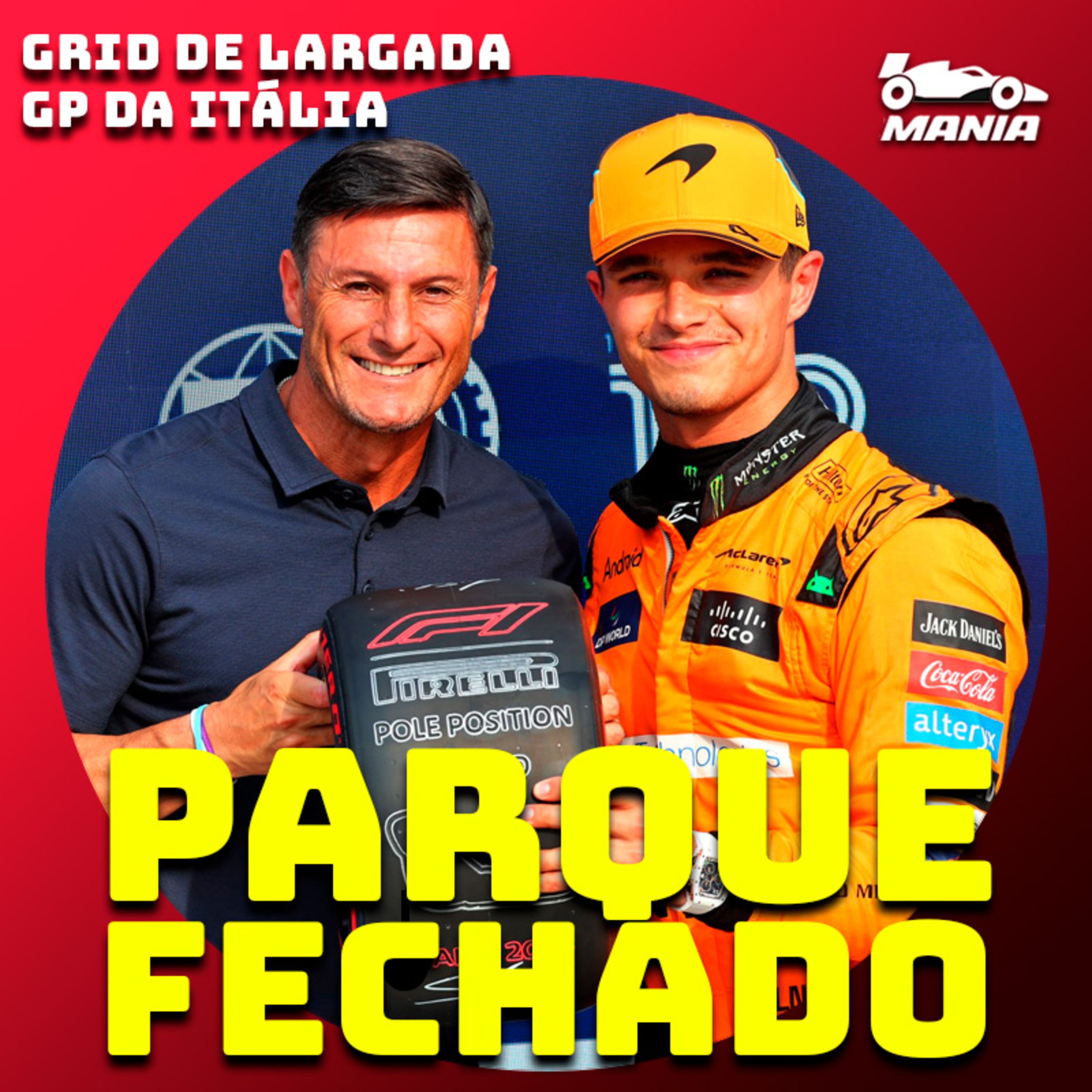 Parque Fechado: Norris larga na pole no GP da Itália; Verstappen é o sétimo episode artwork