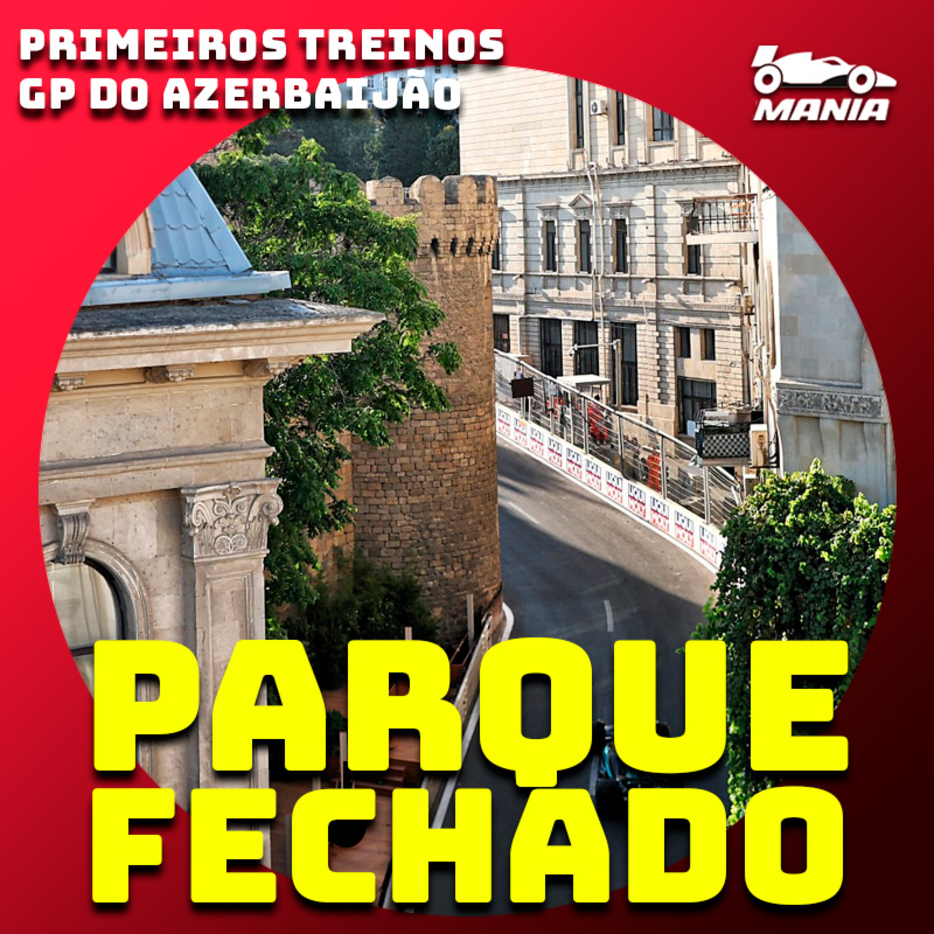 Parque Fechado: Leclerc lidera treinos do GP do Azerbaijão; Red Bull, Mercedes, Ferrari e McLaren estão na briga episode artwork