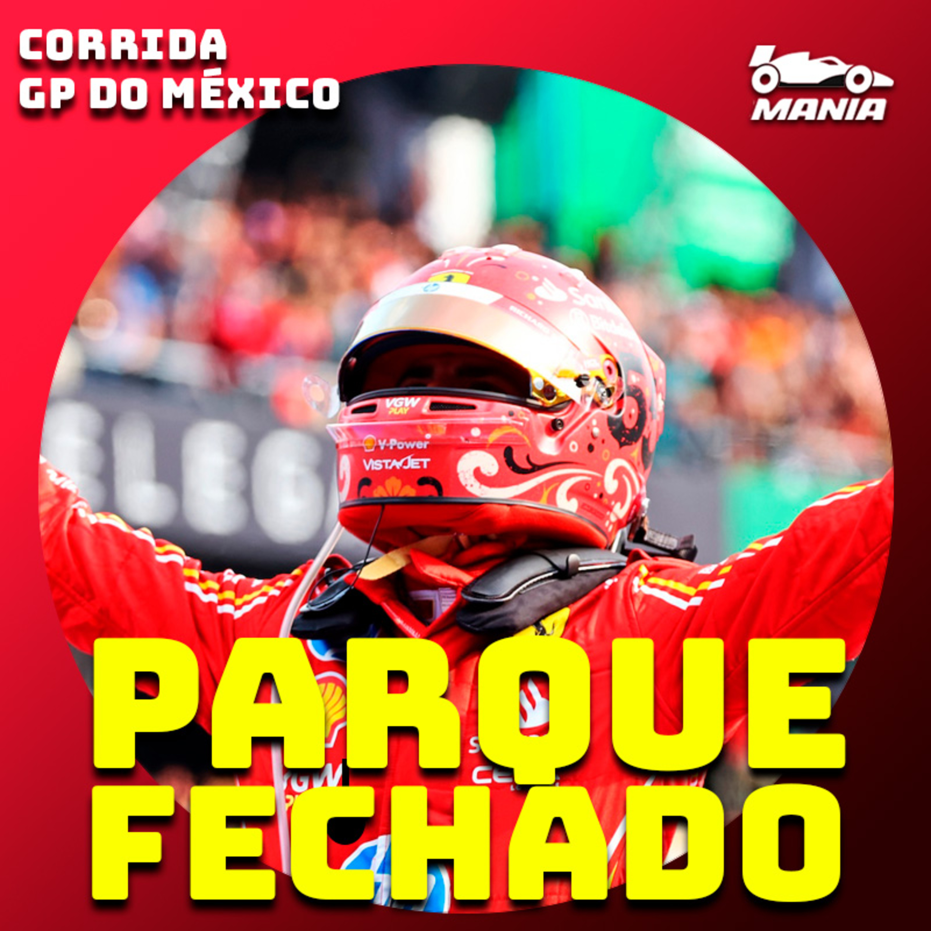Podcast Parque Fechado: Sainz vence no México; Verstappen punido em 20 segundos episode artwork