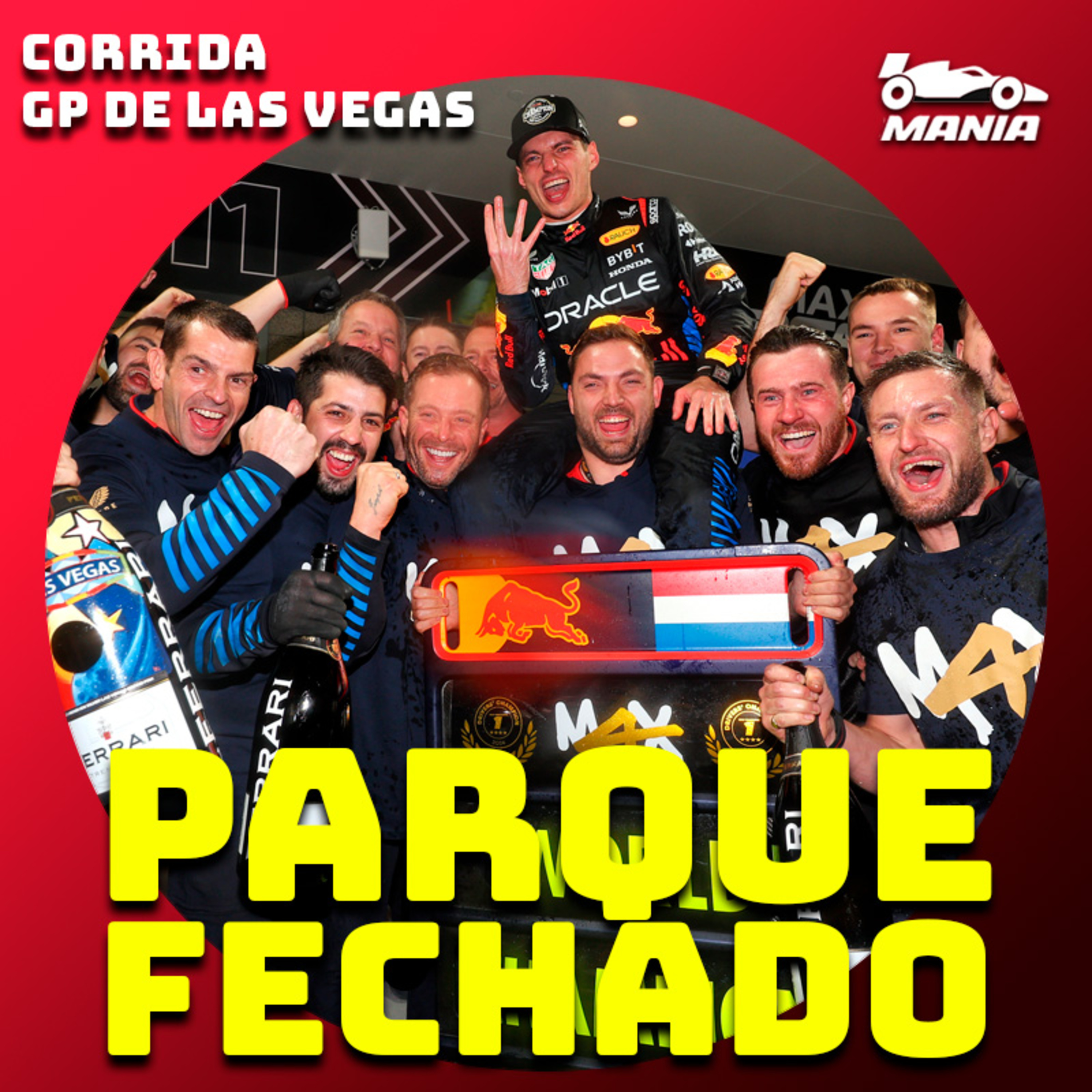 Parque Fechado: Russell vence em Las Vegas e Verstappen garante tetracampeonato na F1 episode artwork