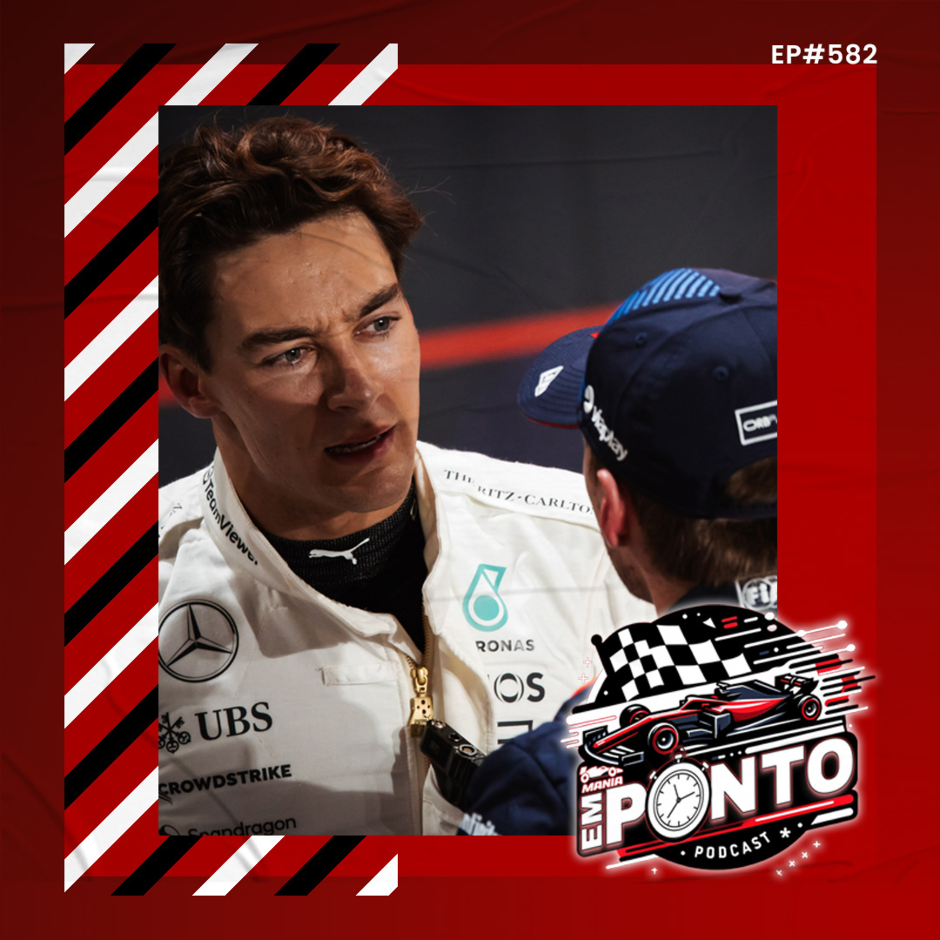 #582 - Treta entre Russell e Verstappen antes de Abu Dhabi; Disputa pela vaga na Red Bull episode artwork