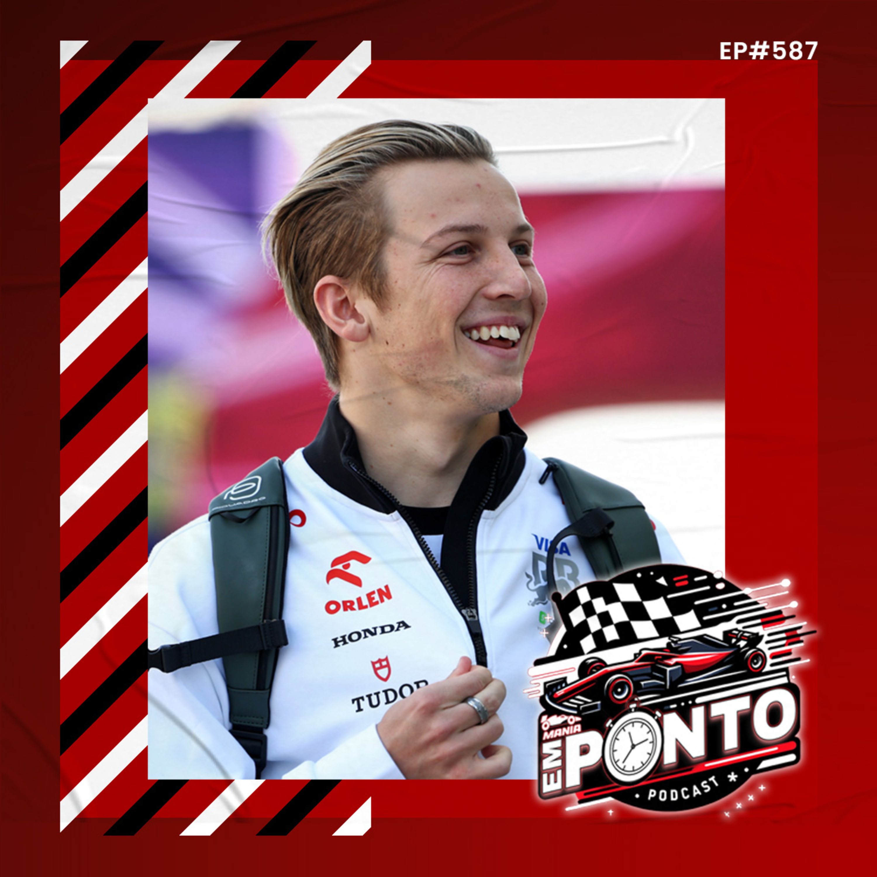 #587 - Lawson na Red Bull, Bottas na Mercedes e “tema da vitória” da Band revelado episode artwork