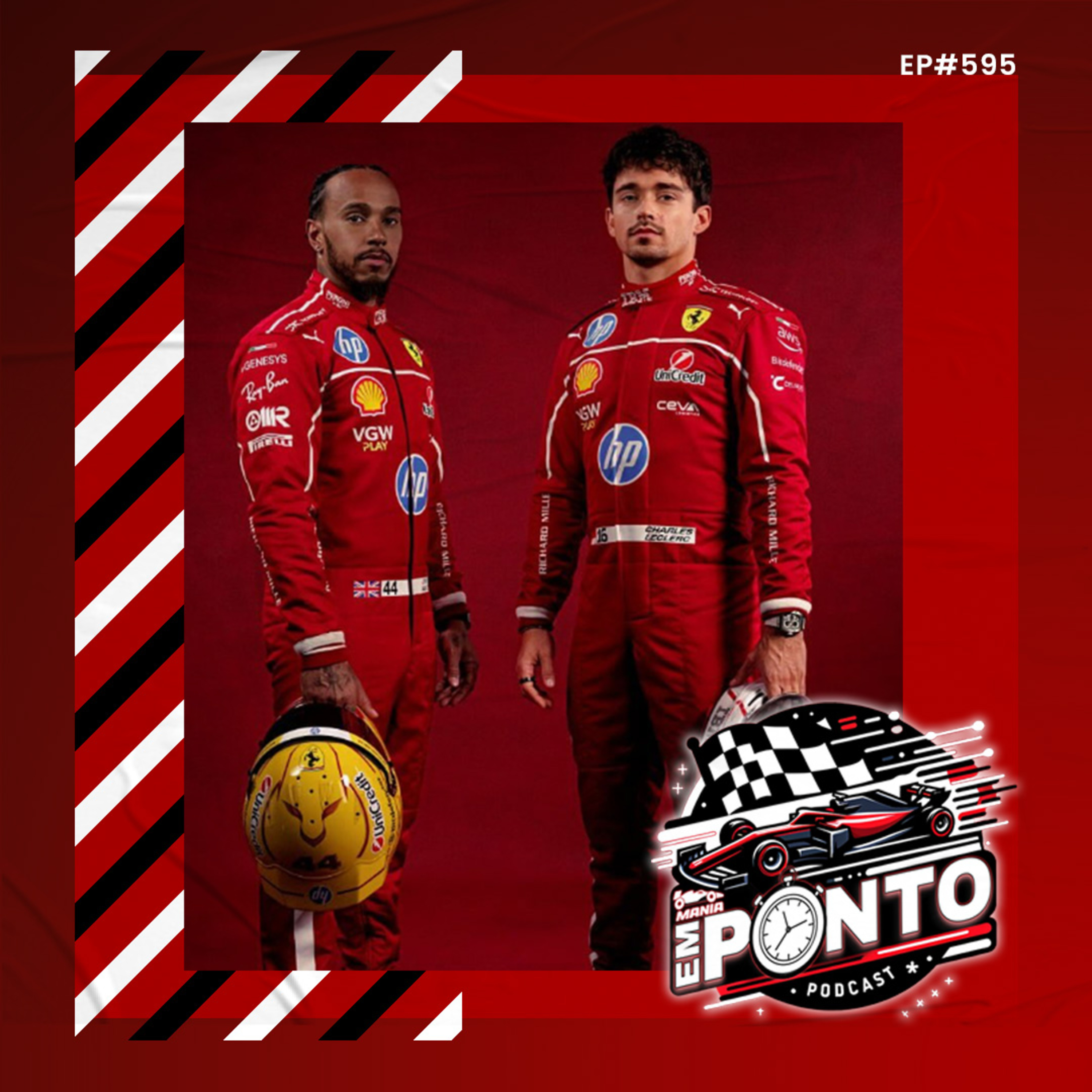 F1Mania Em Ponto #595 - Hamilton e Leclerc como companheiros na Ferrari, pré-temporada da F1 2025 e mais episode artwork