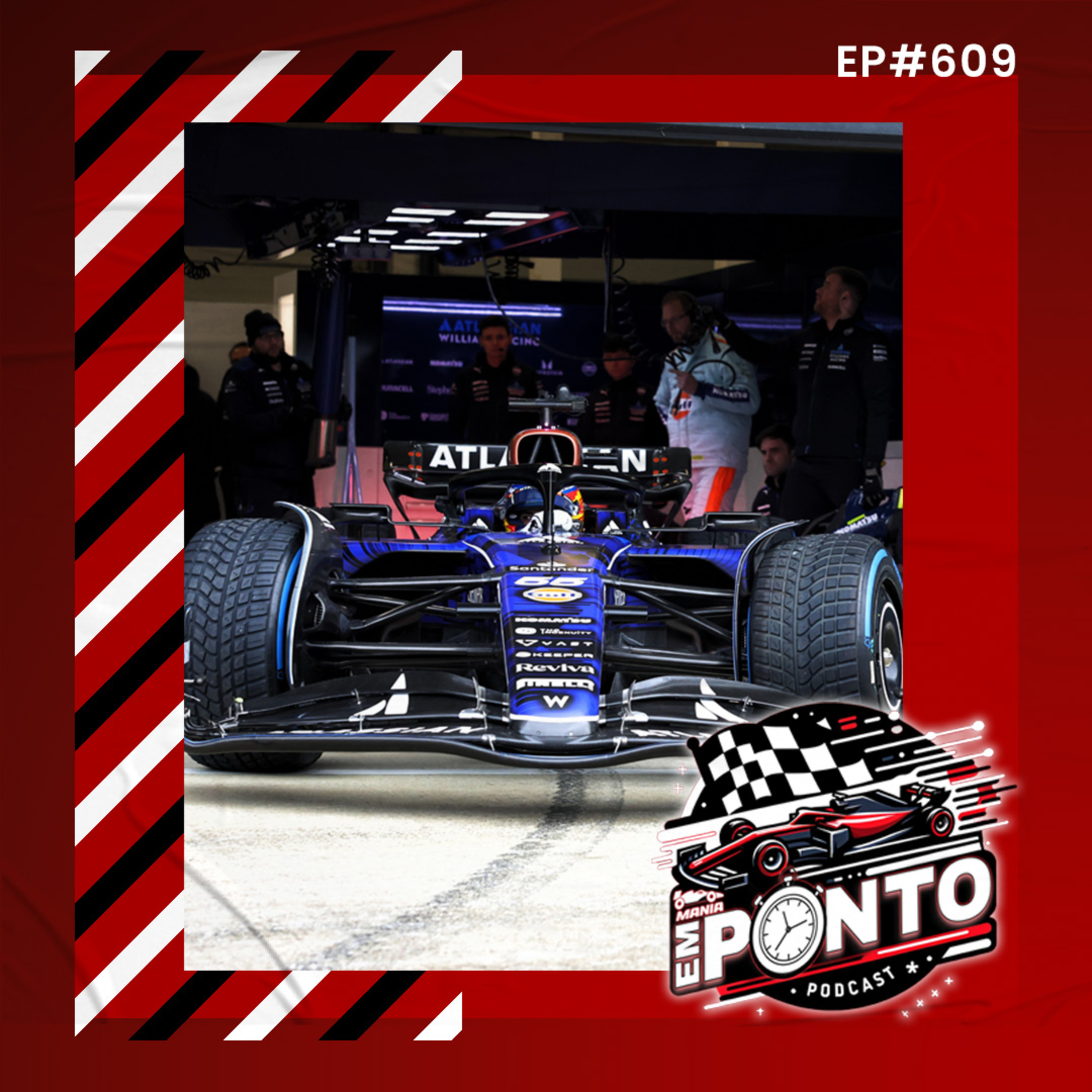 F1Mania Em Ponto #609 - Williams FW47 na pista, Norris será agressivo com Verstappen e mais episode artwork