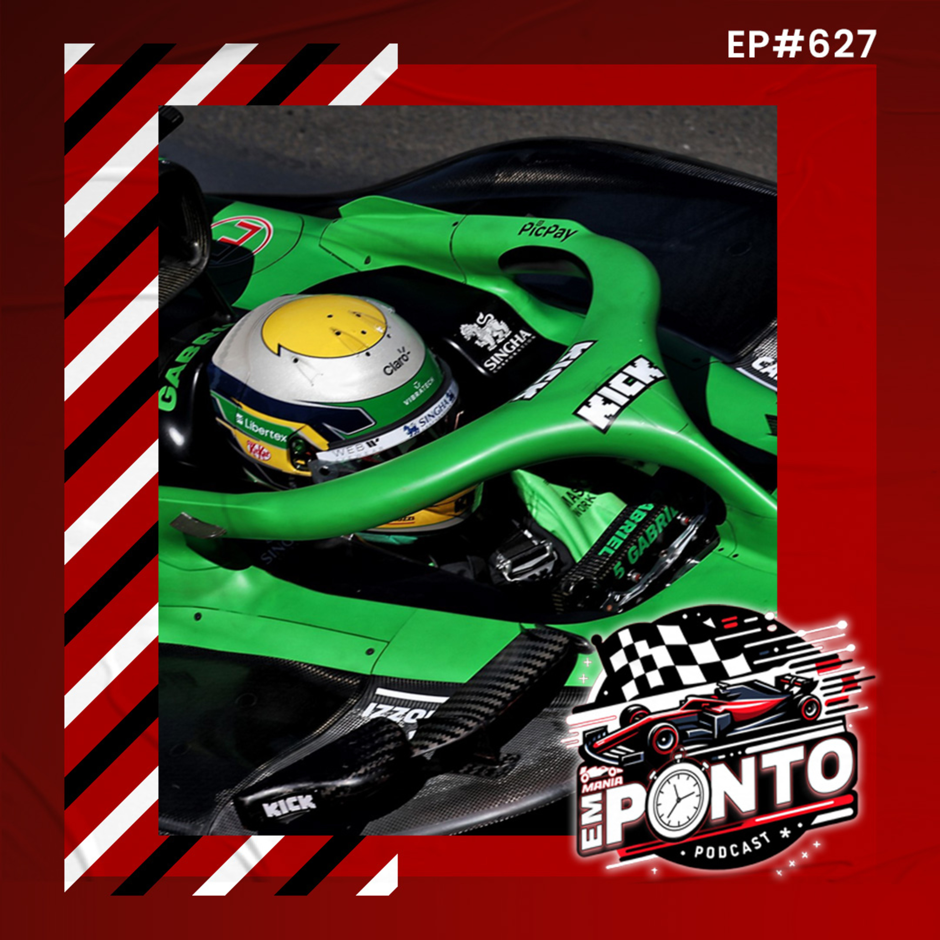 F1Mania Em Ponto #627 - Leclerc lidera na Austrália com Hamilton em 5º e Bortoleto 18º episode artwork