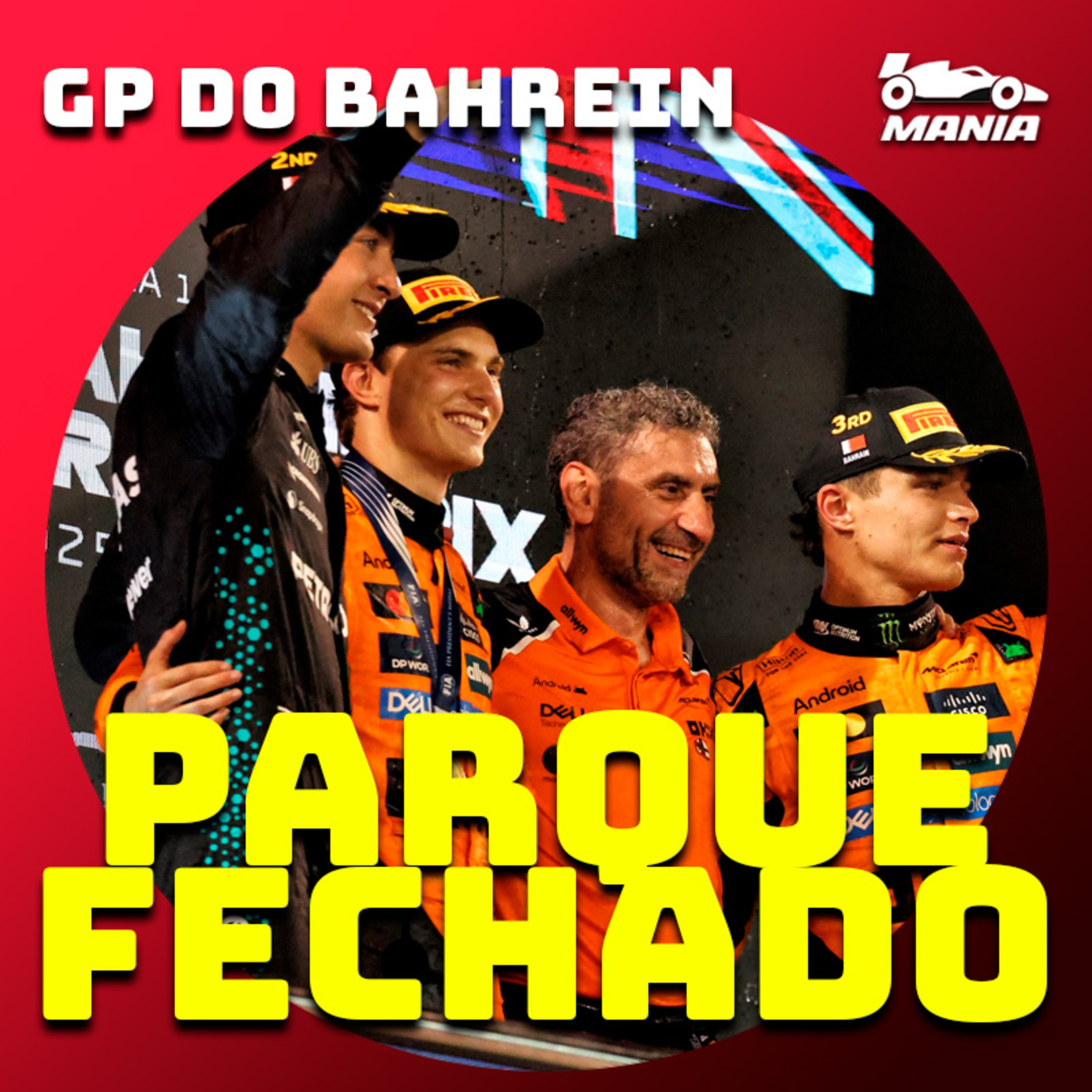 Fórmula 1 ferve com corrida agitada e VITÓRIA DE PIASTRI no Bahrein | Parque Fechado episode artwork