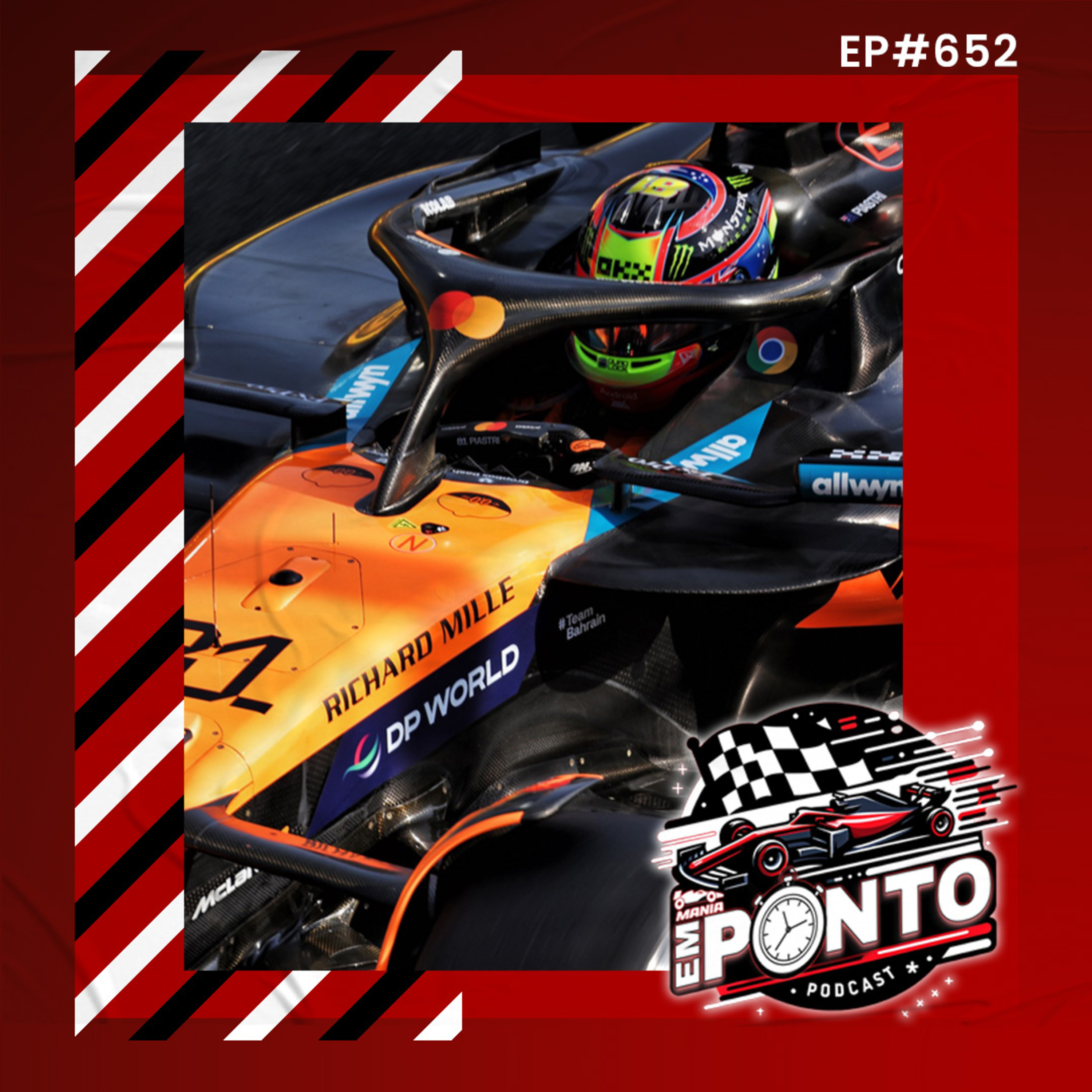 NORRIS NA FRENTE! Sexta-feira acaba com bandeira vermelha em Jeddah | EM PONTO #652 episode artwork