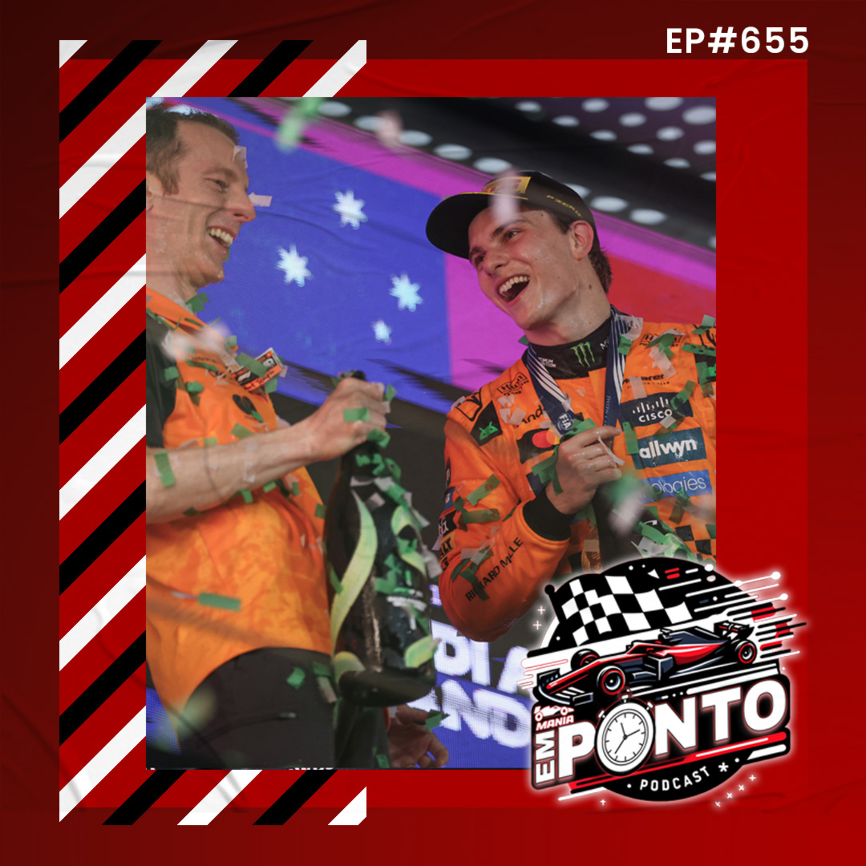 PINTOU O CAMPEÃO? Piastri tem o que precisa para conquistar o título? | EM PONTO #655 episode artwork