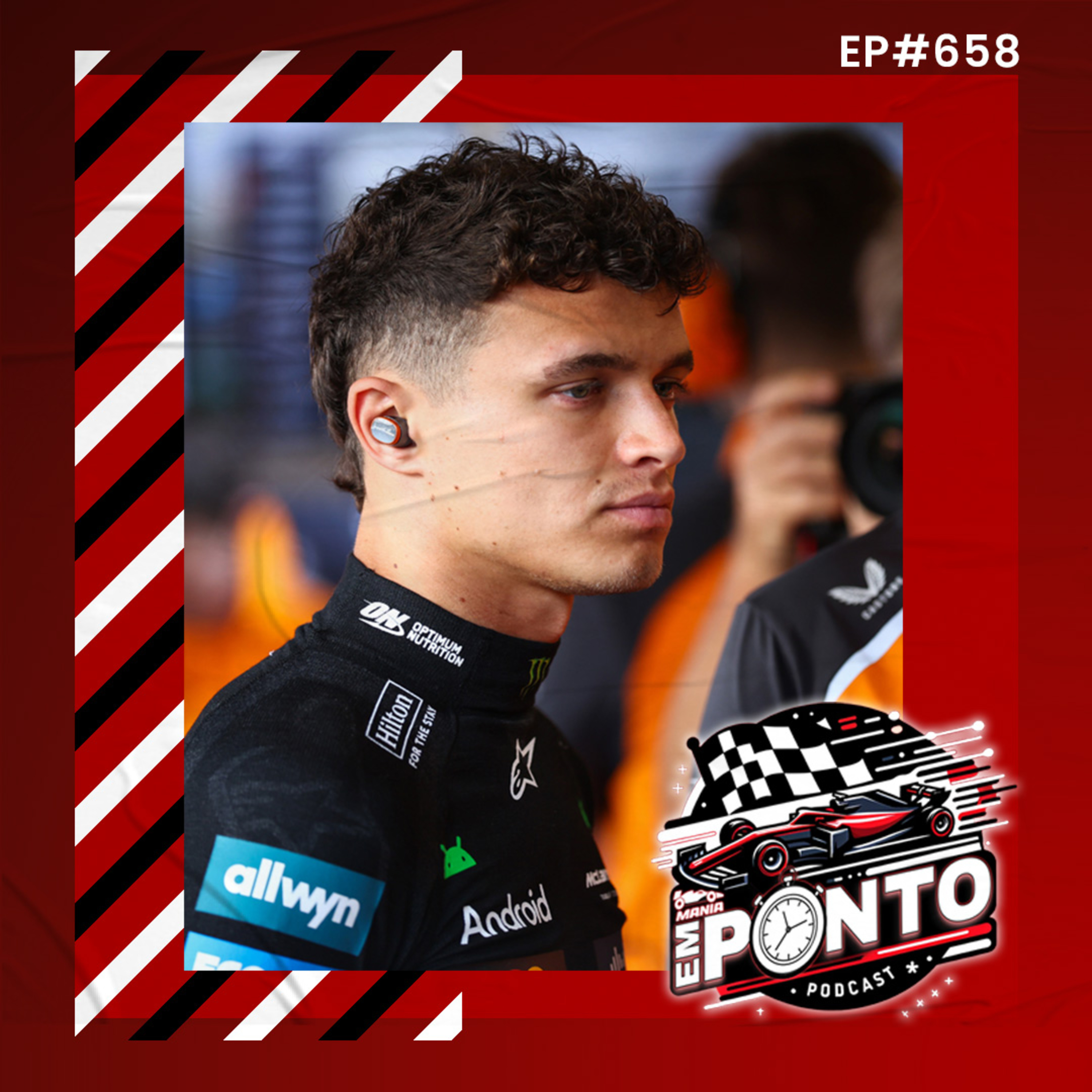 "NÃO ESTOU CONSEGUINDO", admite Norris, sobre limite do carro! | EM PONTO #658 episode artwork