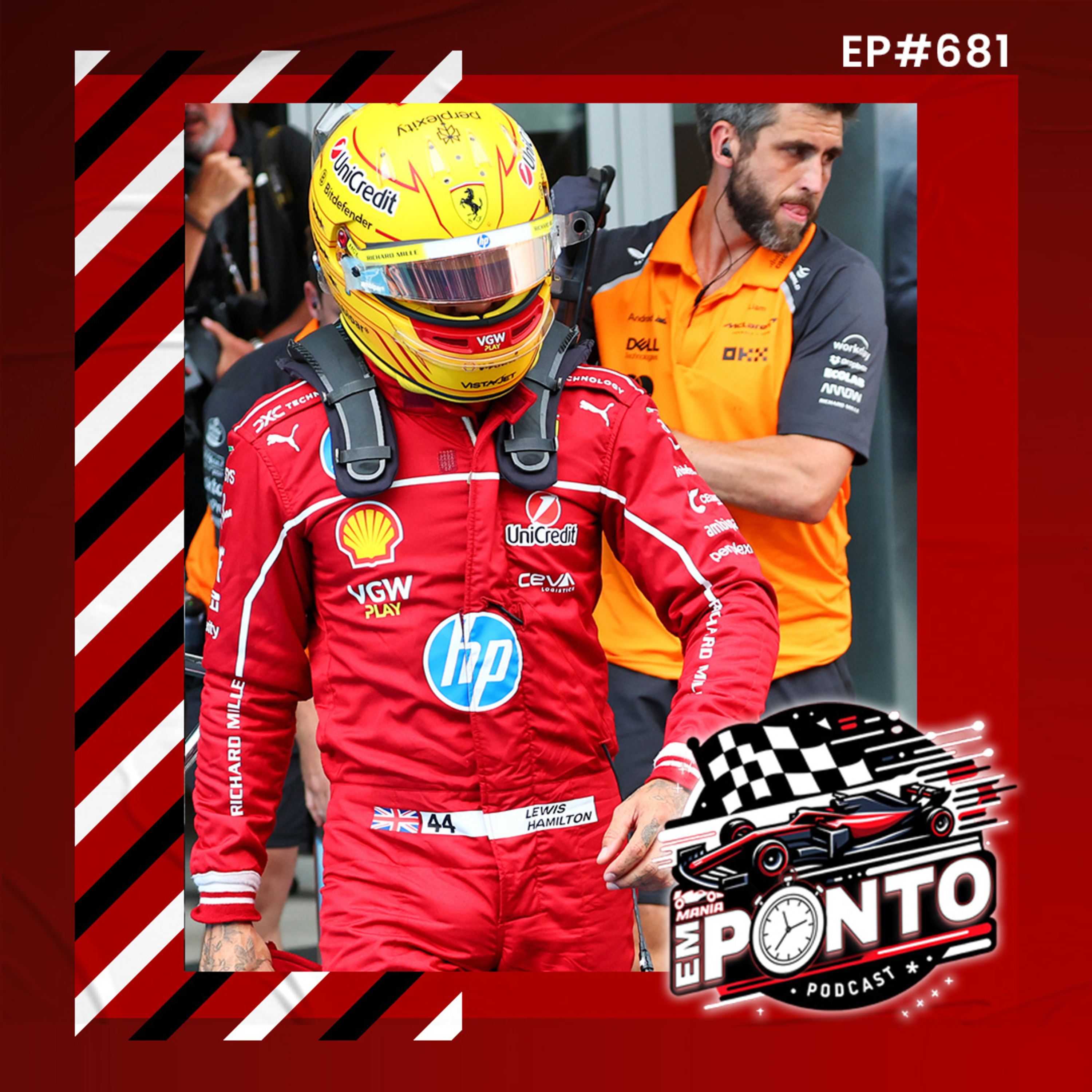 Como Hamilton pode sair da péssima fase que vive na F1 | EM PONTO #681 episode artwork