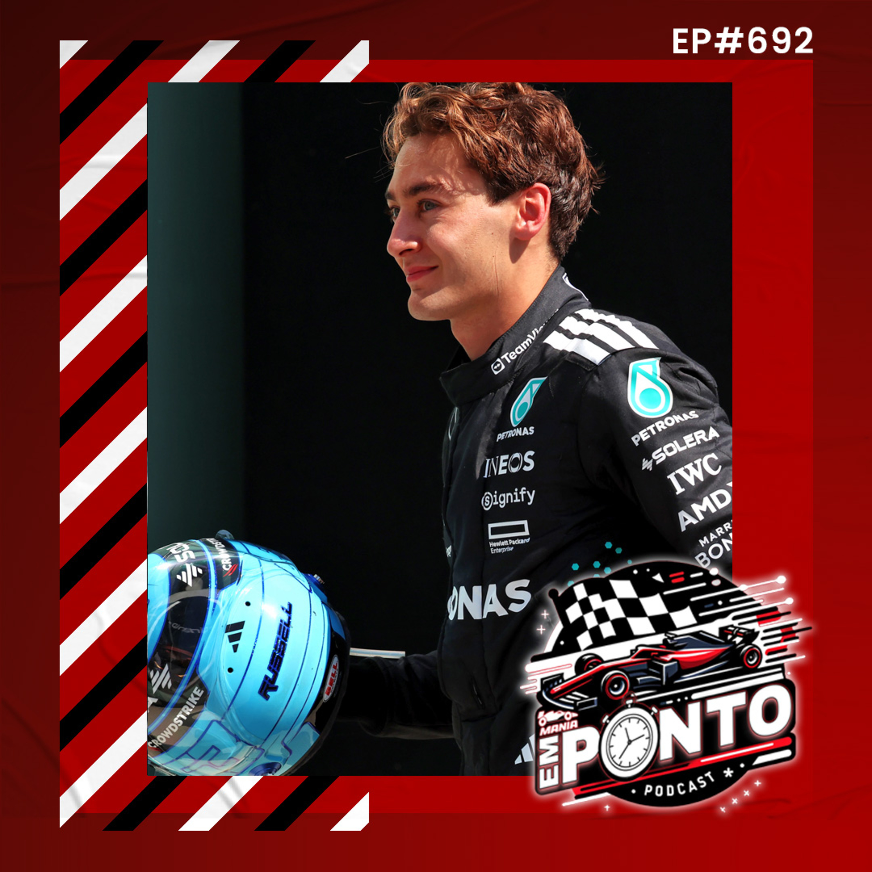 Mercedes volta pro jogo e Russell quer ficar na equipe | EM PONTO #692 episode artwork
