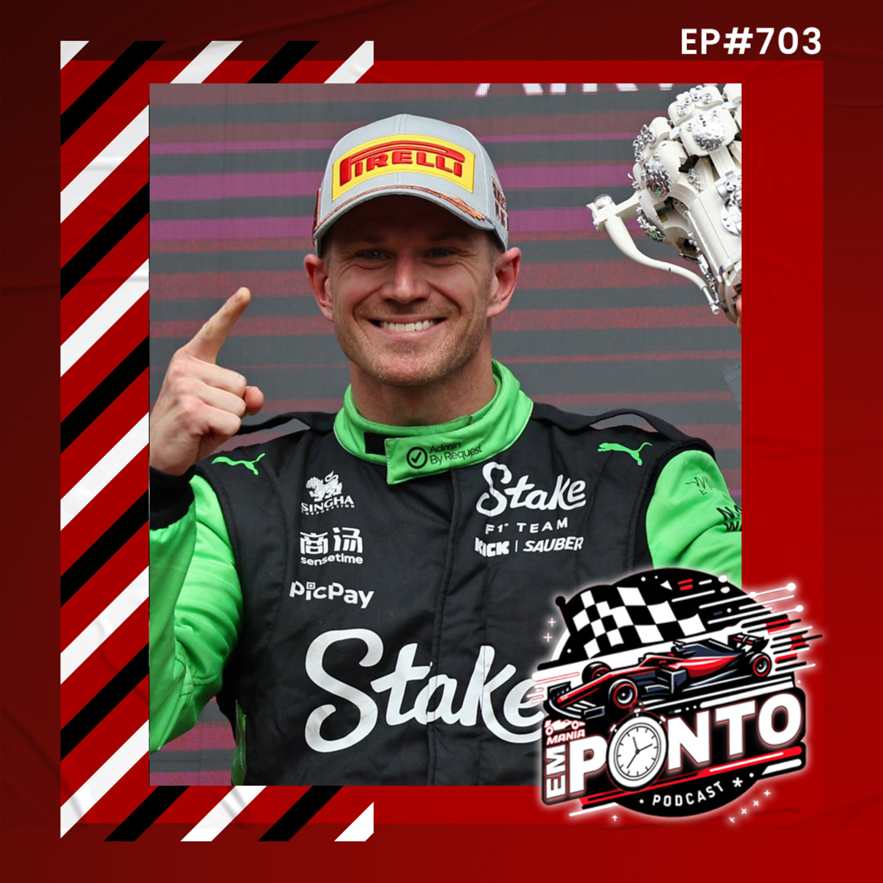 O histórico GP da Inglaterra que coroou Norris e Hulkenberg | EM PONTO #703 episode artwork