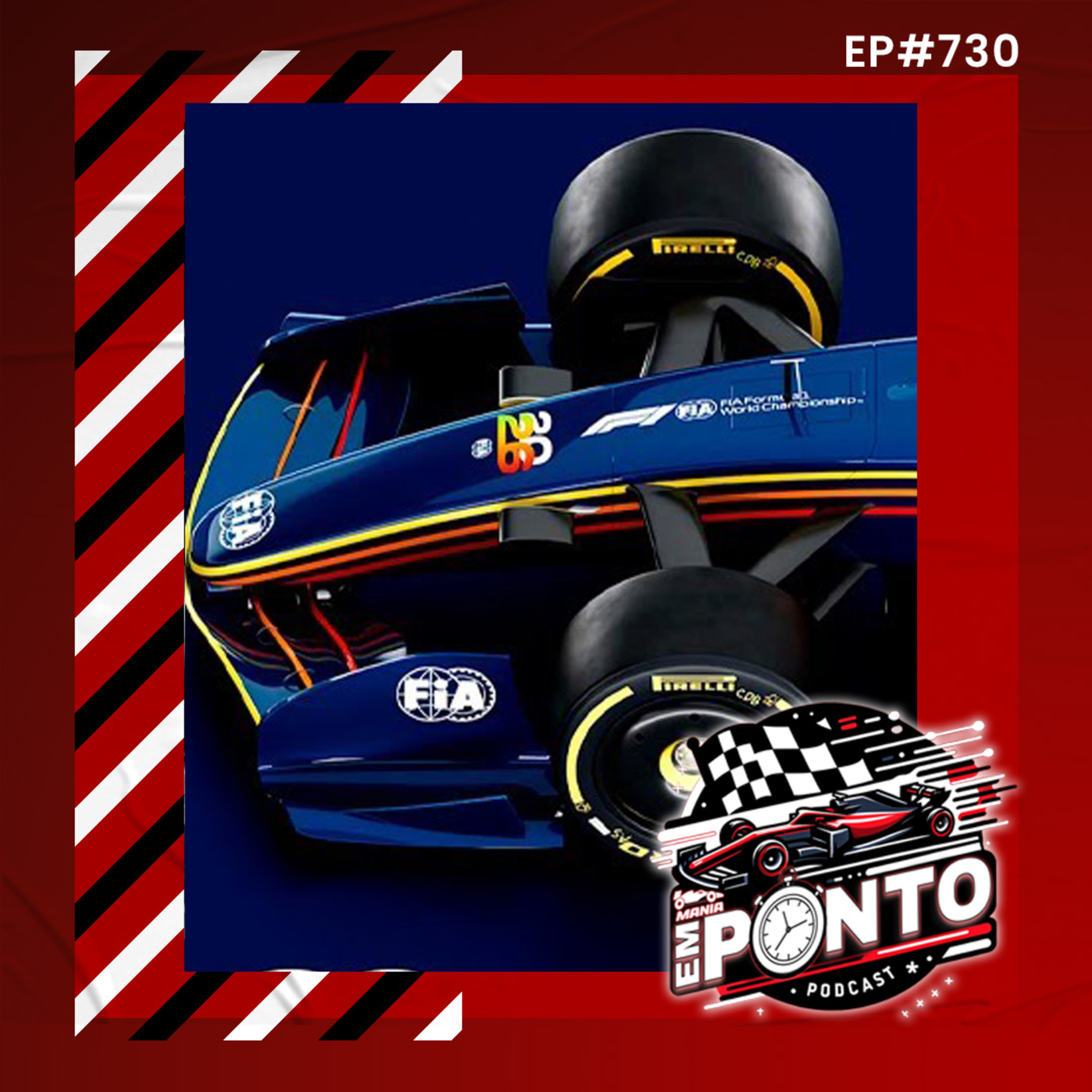 Revelada a velocidade da F1 para 2026 e mercado de pilotos | EM PONTO #730 episode artwork