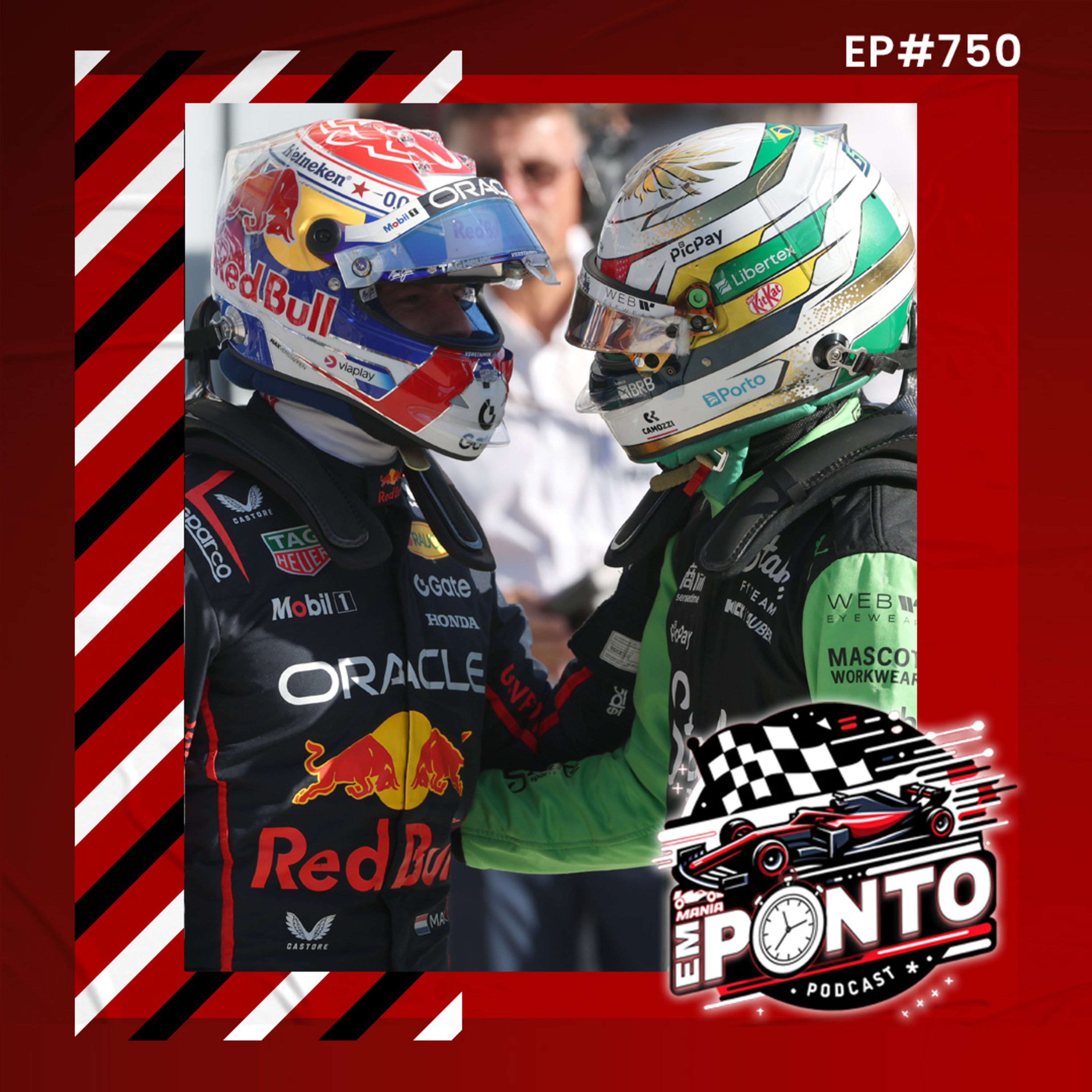 Bortoleto admite pressão da torcida e amizade com Verstappen | EM PONTO #750 episode artwork
