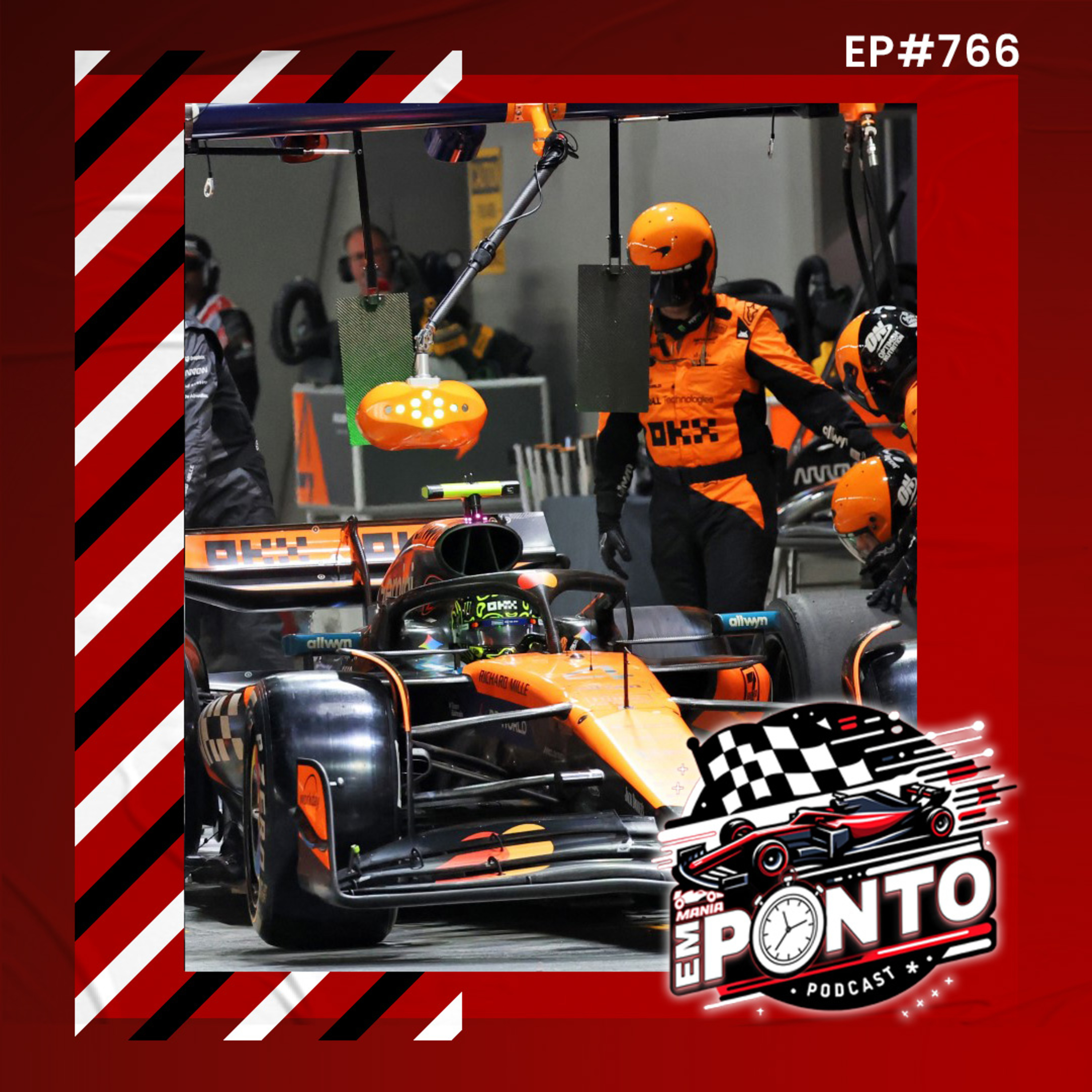 McLaren administra Piastri e Norris após título de construtores | EM PONTO #766 episode artwork