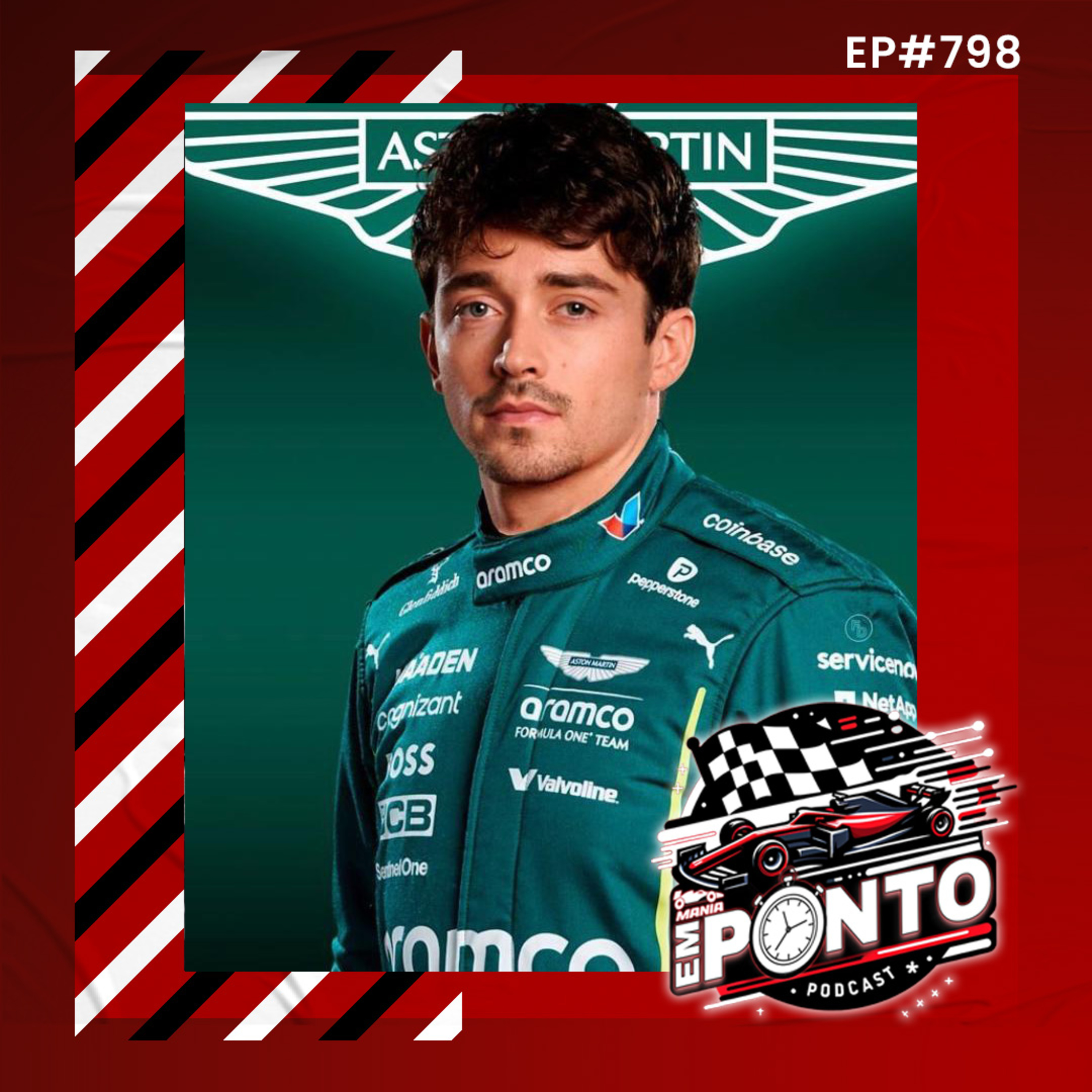 Azedou a relação de Leclerc com a Ferrari?| EM PONTO #798 episode artwork