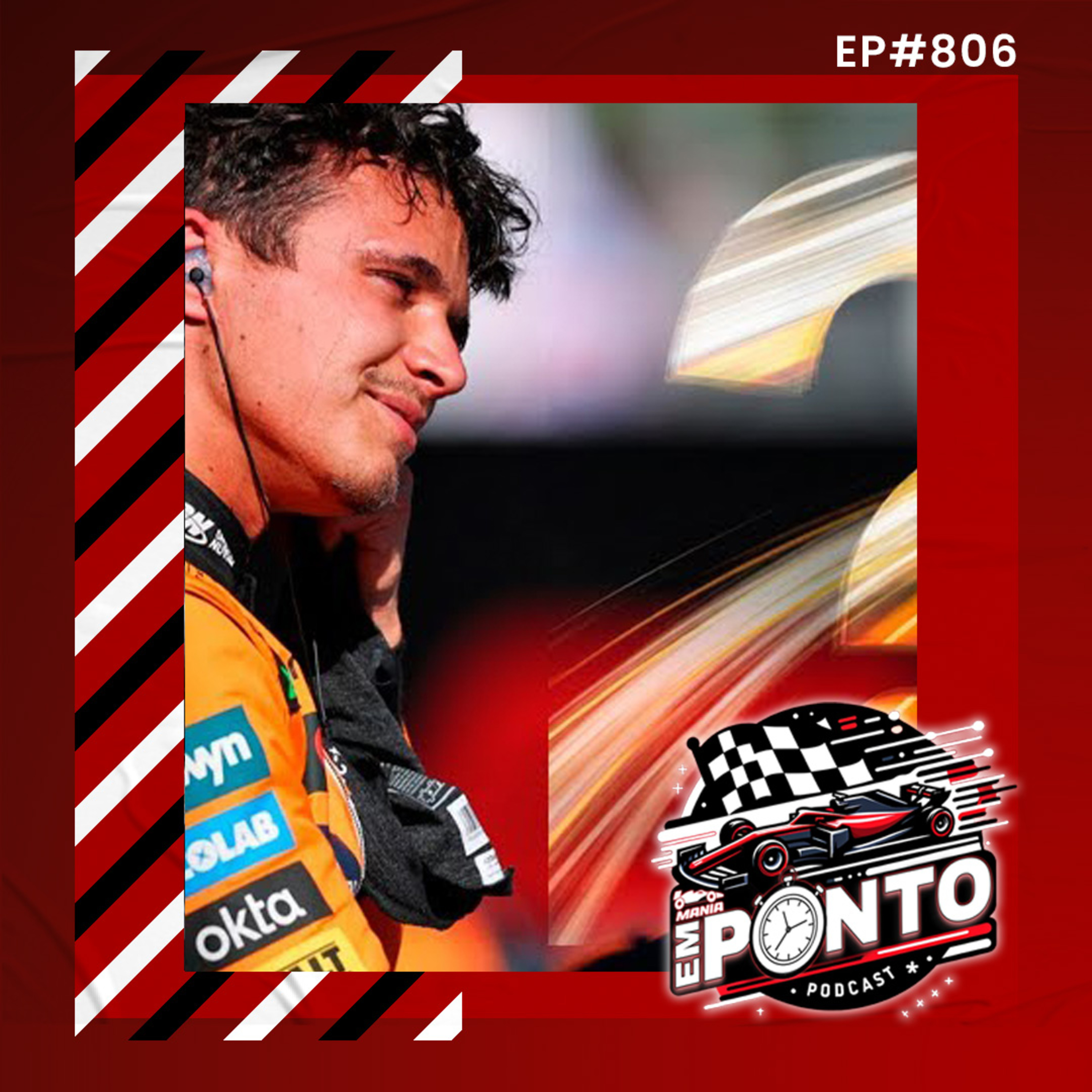 McLaren admite possibilidade de jogo de equipe contra Verstappen | EM PONTO #806 episode artwork