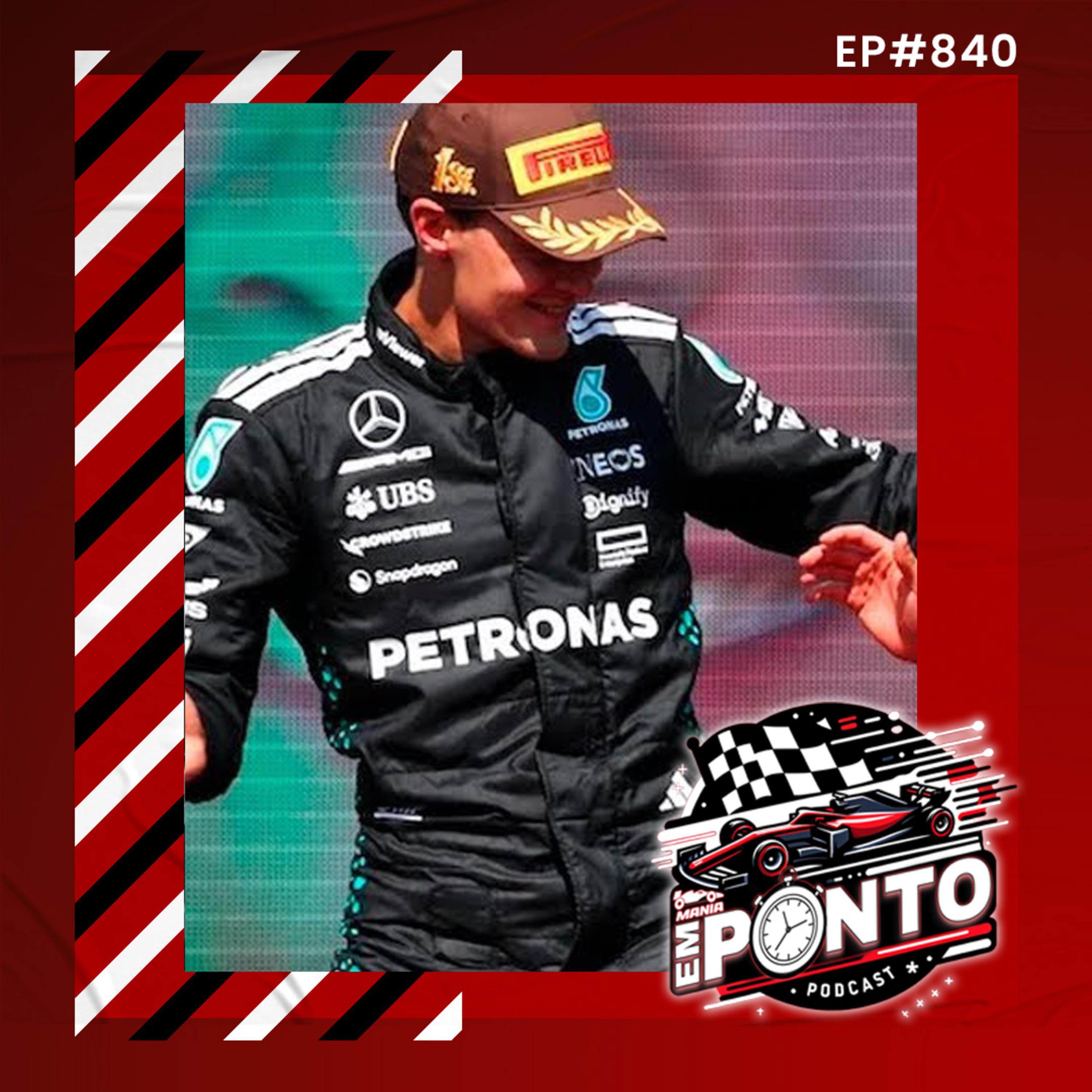 Sem preocupações, Russell e Antonelli não temem mudanças da Fórmula 1 | EM PONTO #841 episode artwork