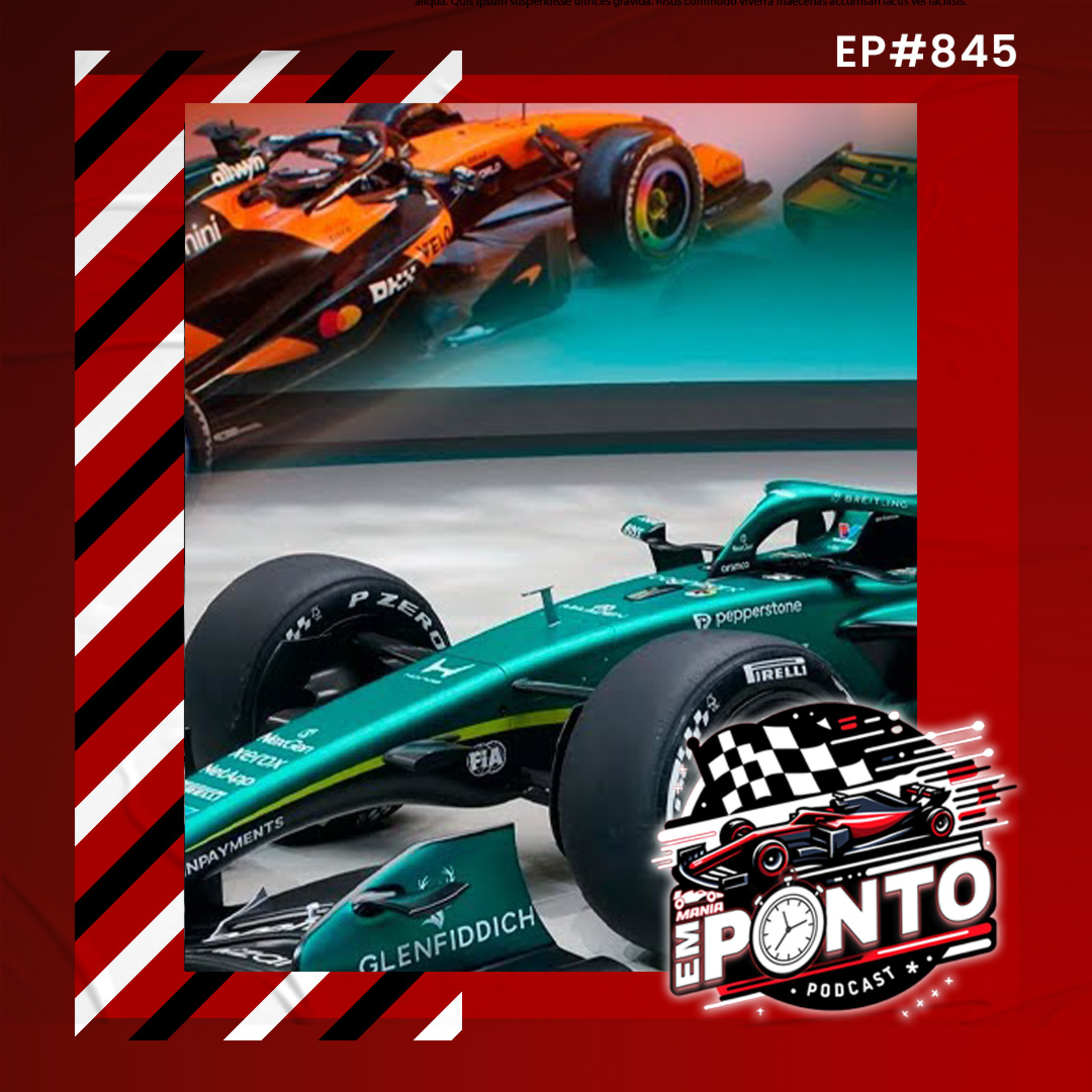 Aston Martin e McLaren revelam últimas pinturas para temporada 2026 | EM PONTO #845 episode artwork